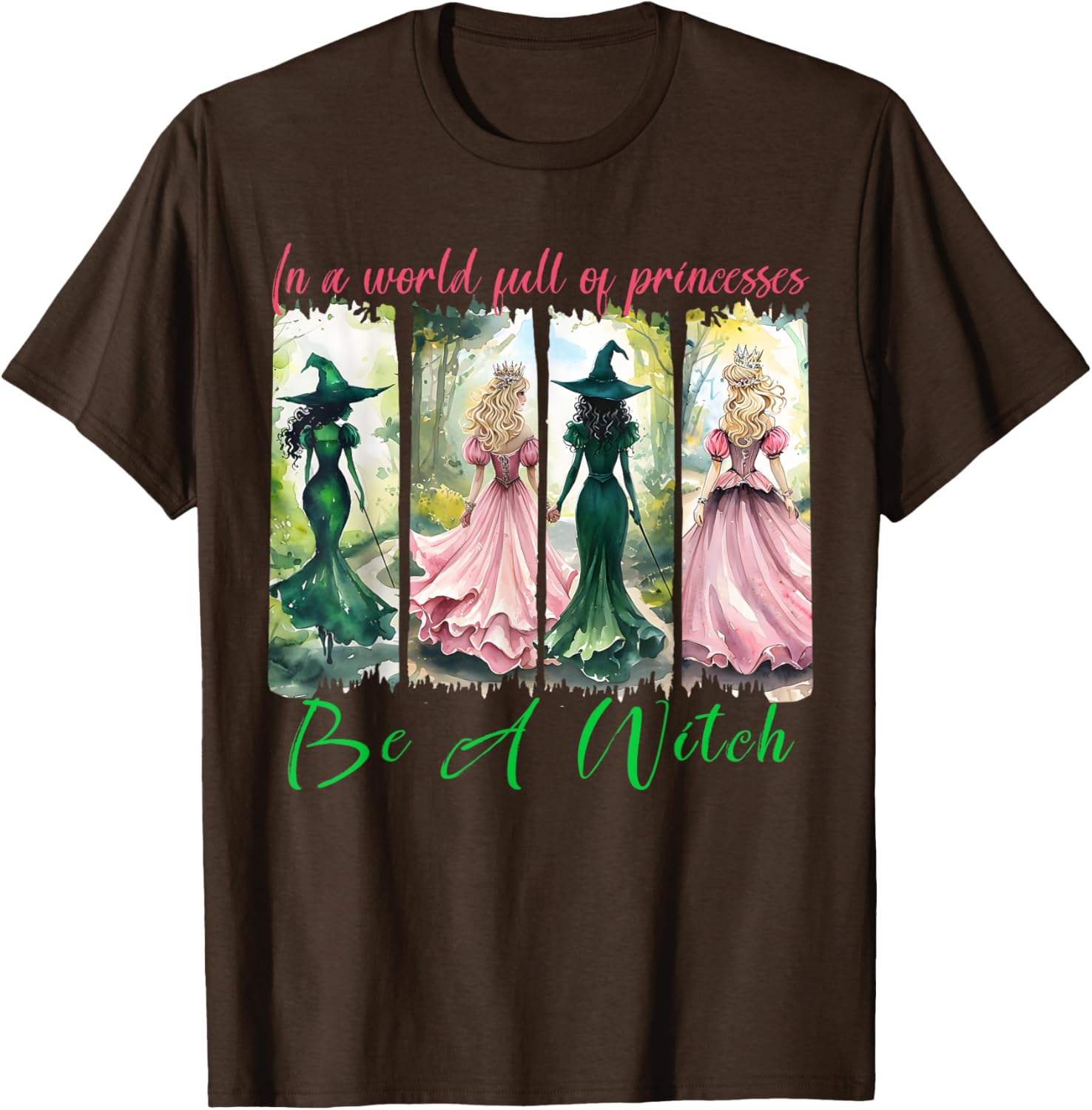 Be a Witch Not a Princess Halloween T-Shirt for Women Stylish Outfit - 21