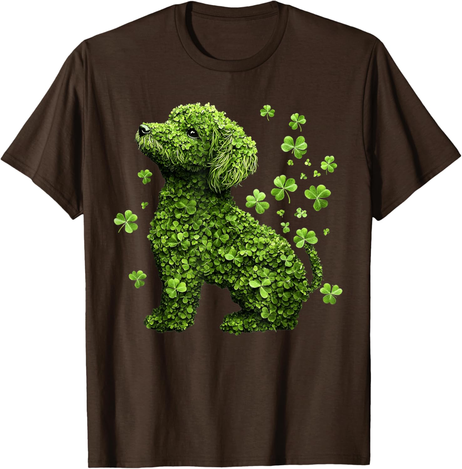 Shamrock Poodle T-Shirt for St. Patrick's Day Fun for All Ages - 14
