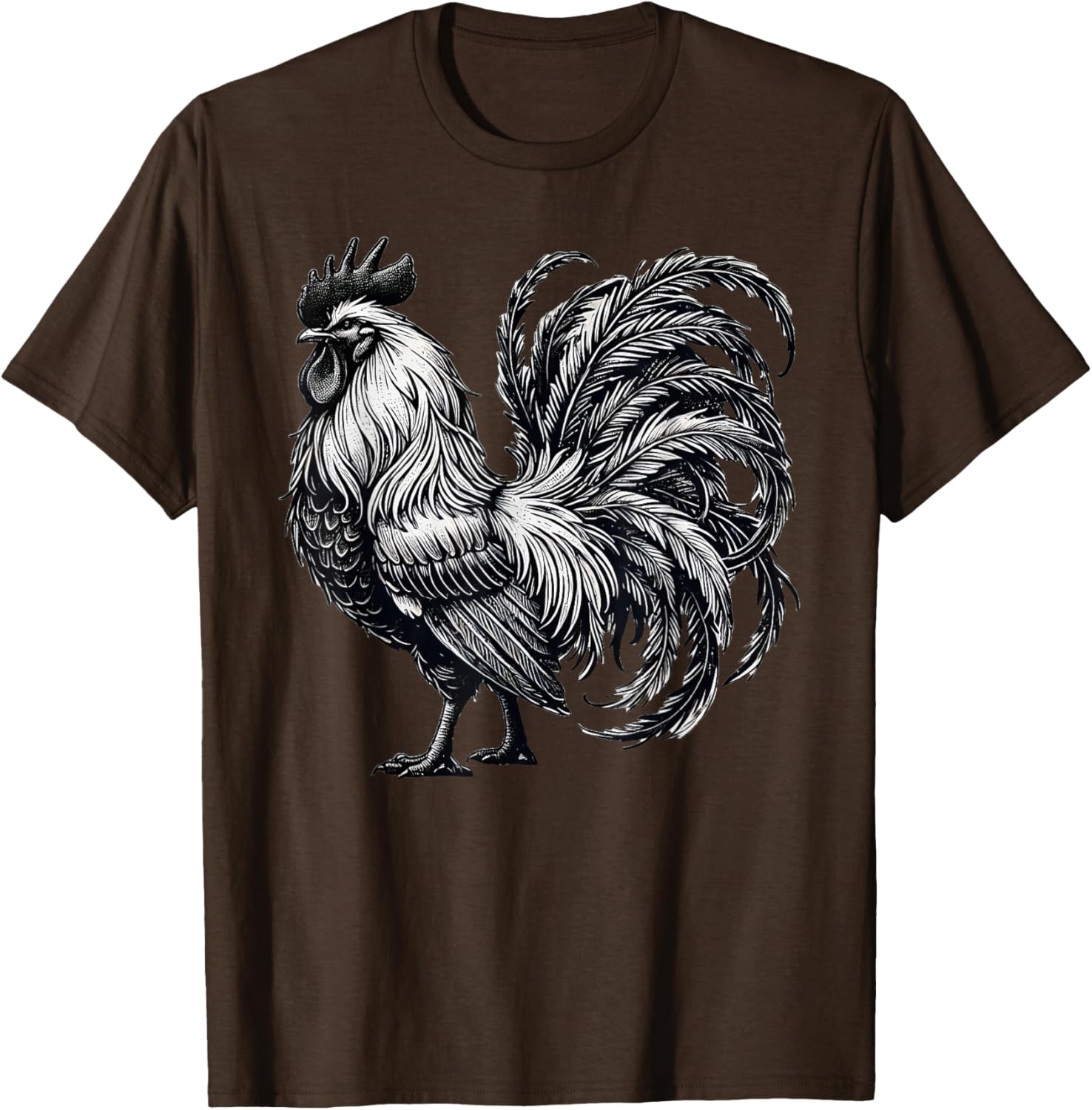 Rooster Chicken Art T-Shirt for Unique Style Lovers - 10