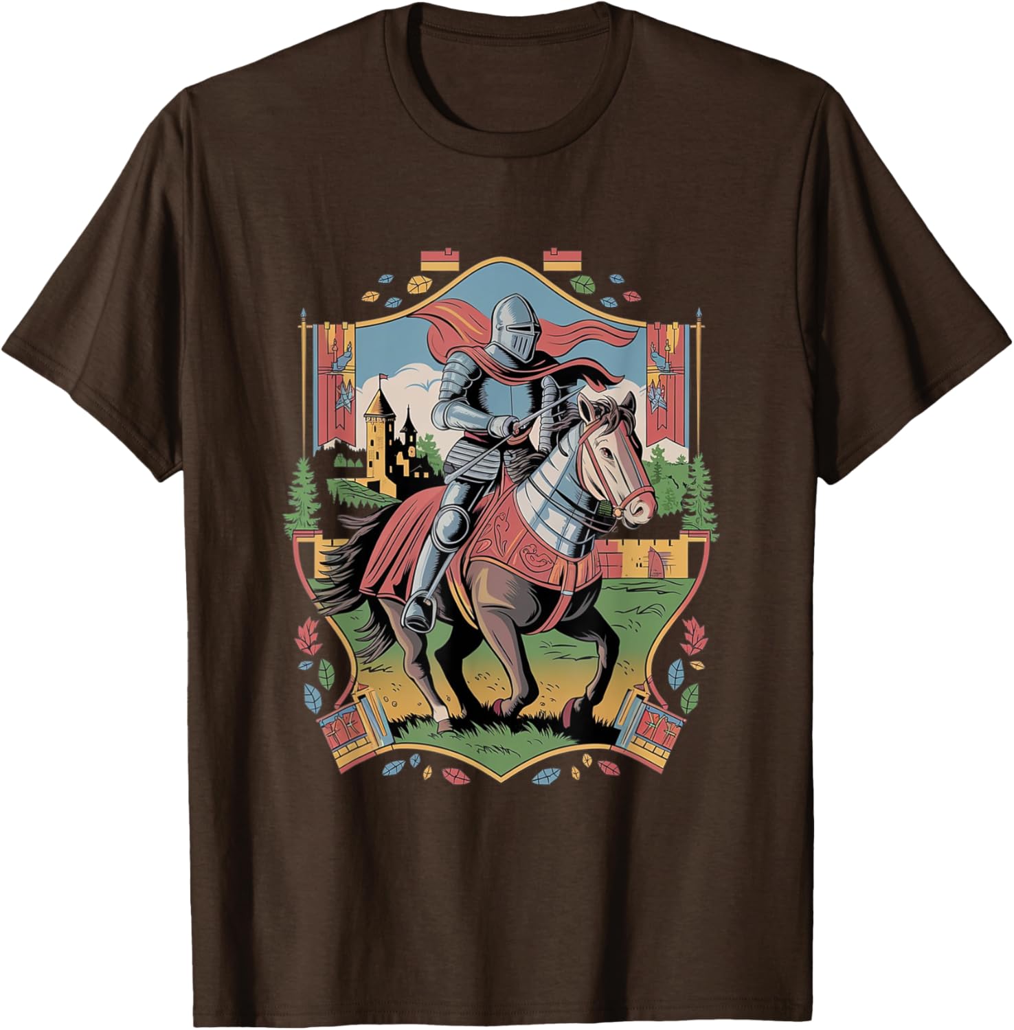 Medieval Jousting Knight T-Shirt for Renaissance Festival Fans - 6