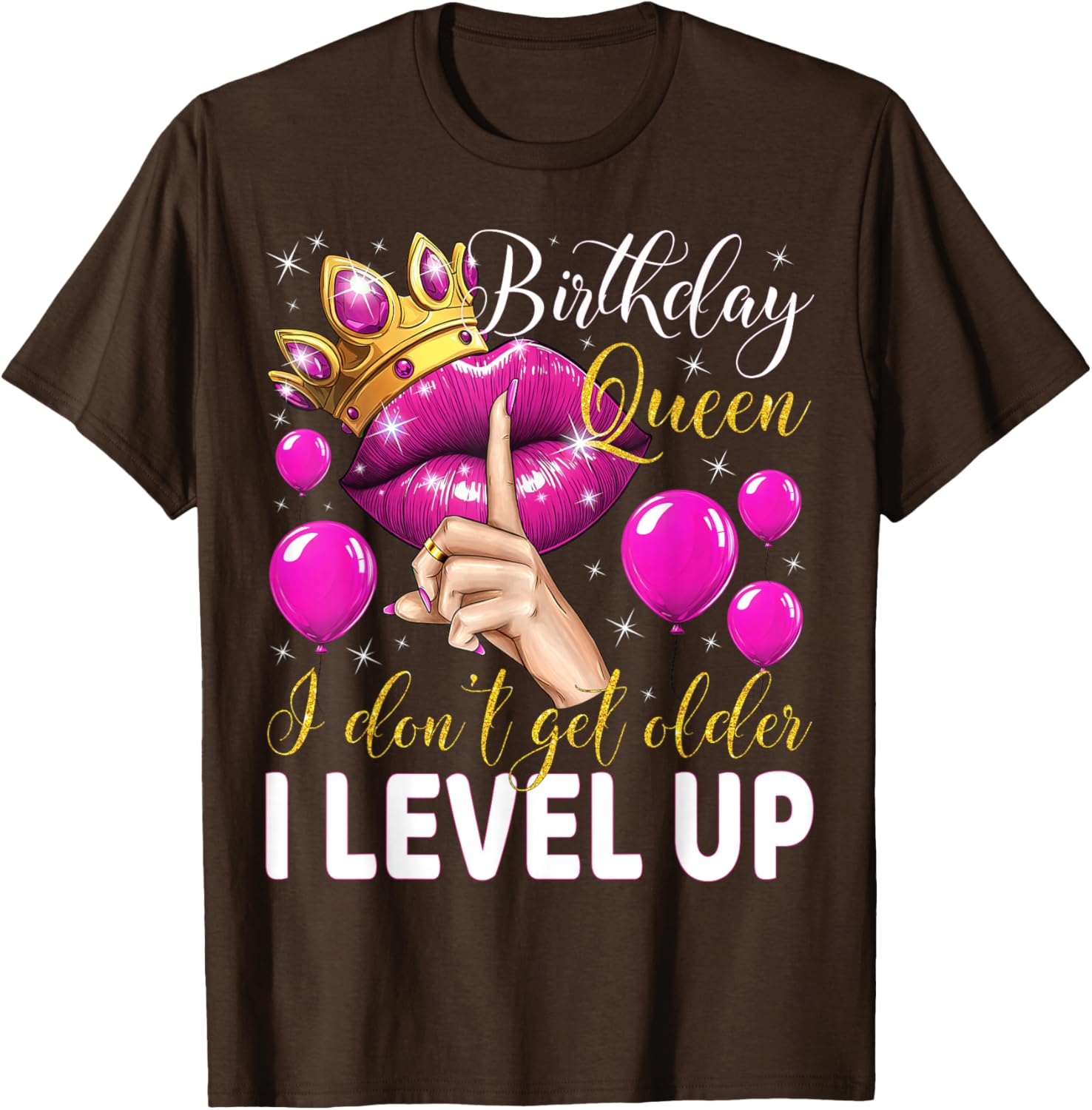 Birthday Queen Level Up T-Shirt for Fun Birthday Celebrations - 1