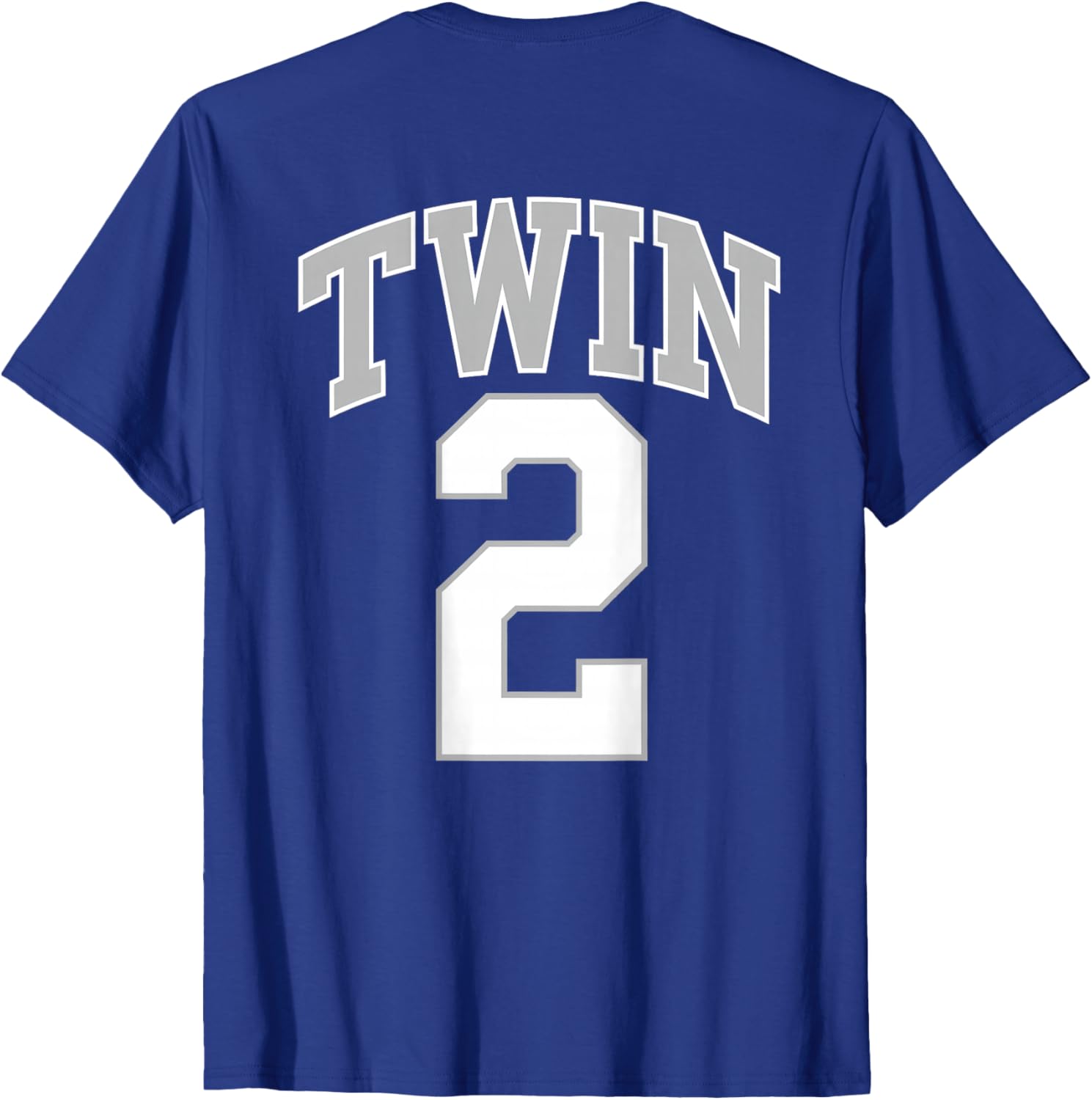 Matching Funny TWIN 1 and TWIN 2 Adult and Kids Jerseys T-Shirt Set - 17
