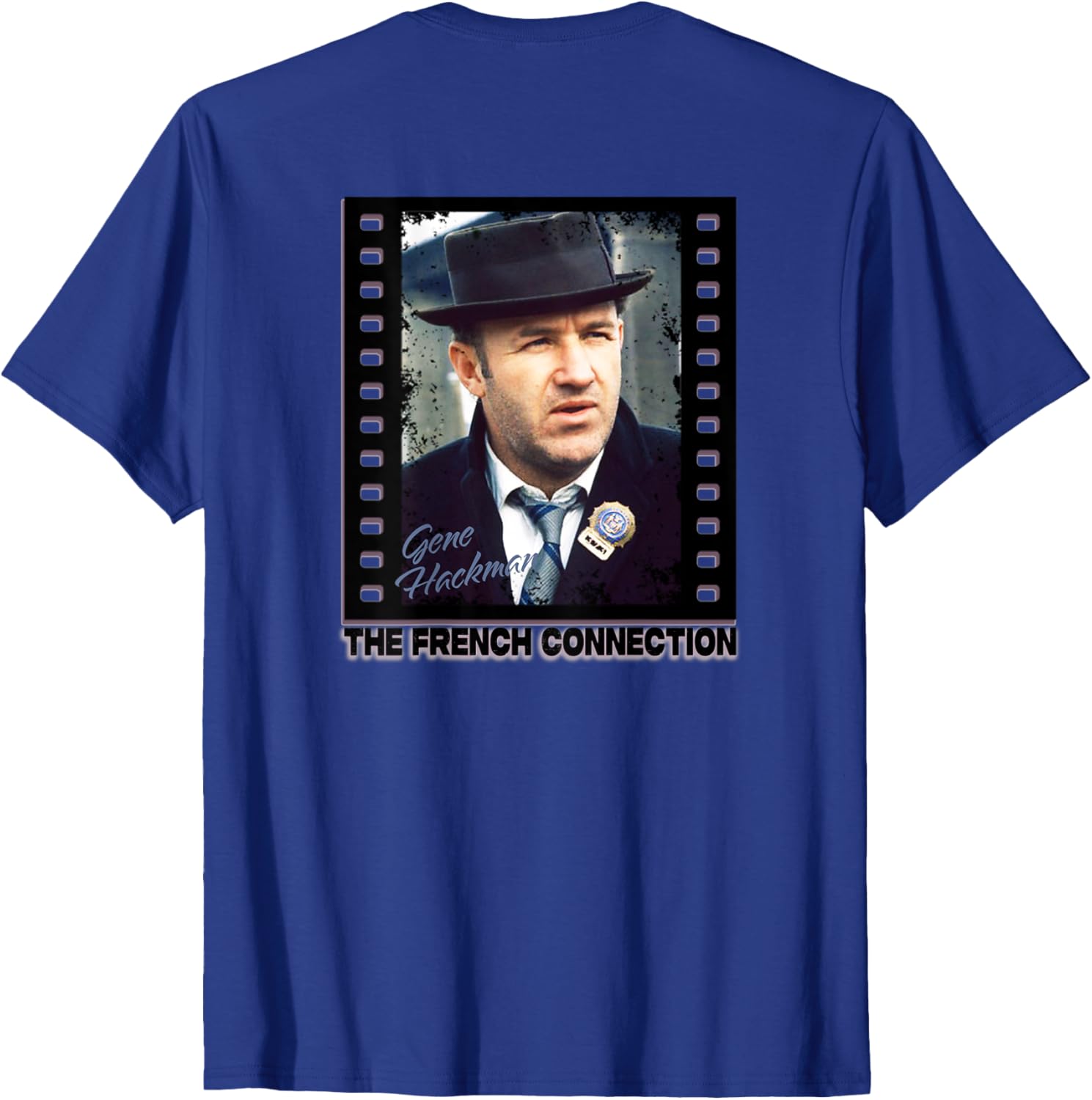 Gene Hackman Back Printed T-Shirt for Cool Casual Style and Comfort - 15