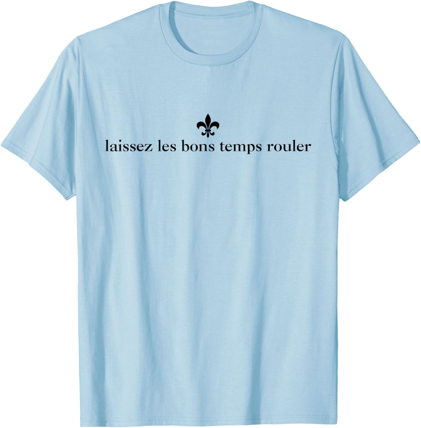 Minimalist Mardi Gras Women's T-Shirt - Laissez Les Bon Temps Rouler Design - 3