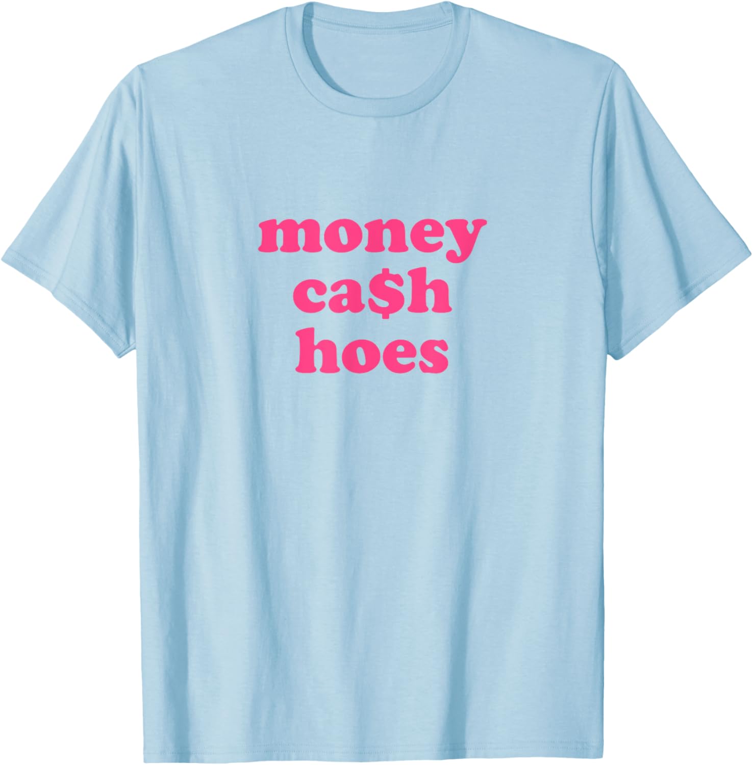 Y2K Aesthetic Money Cash Hoes T-Shirt for Stylish Casual Wear - 4