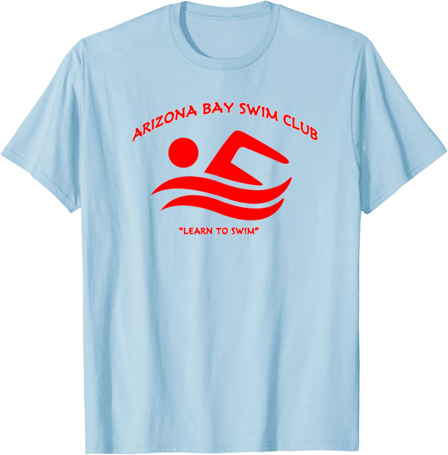 Red Swim Club Bay Arizona T-Shirt - Stylish Swimwear Apparel for All - 12