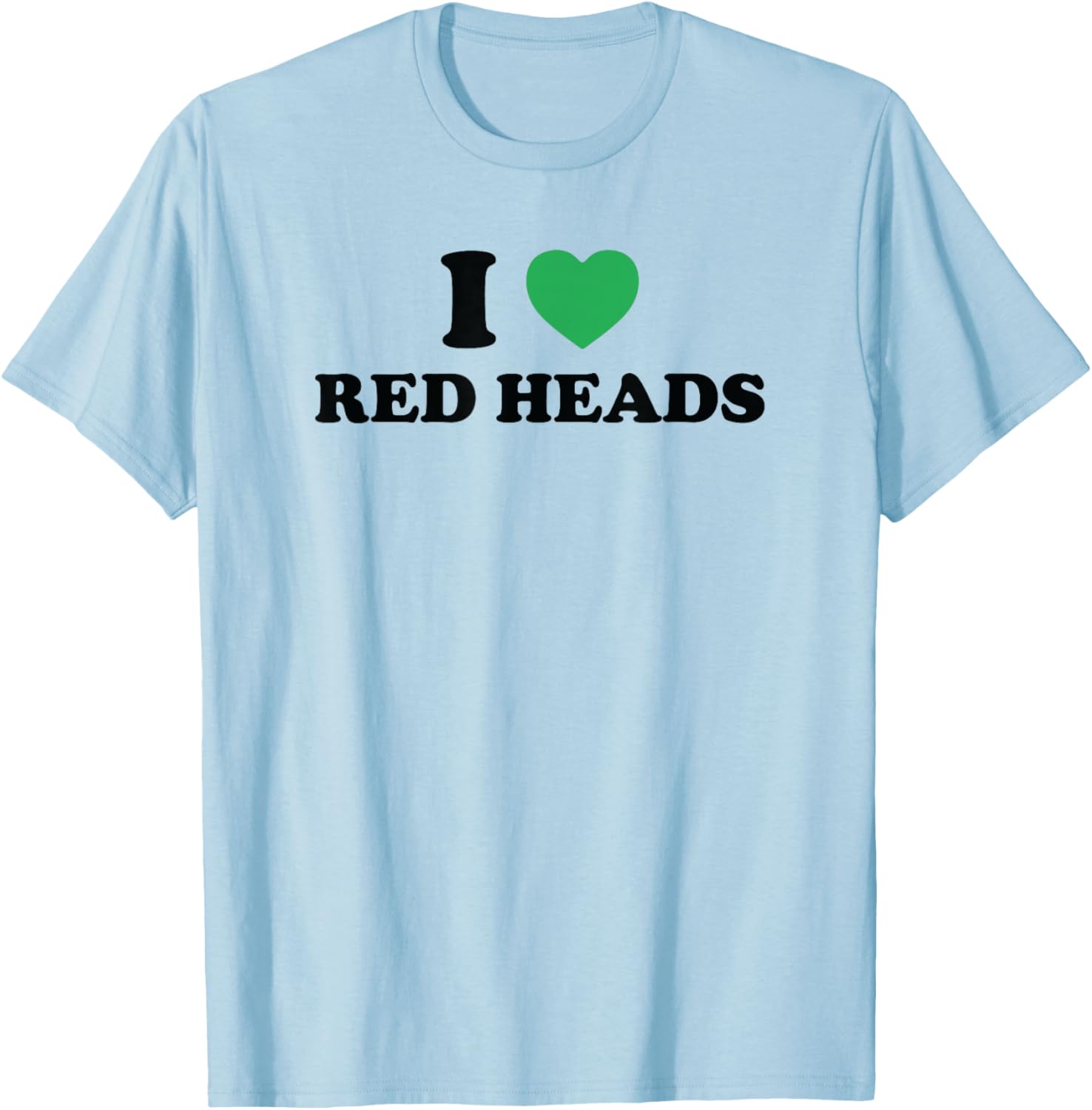 I Love Red Heads Y2K St. Patrick's Day T-Shirt for Gingers - 7