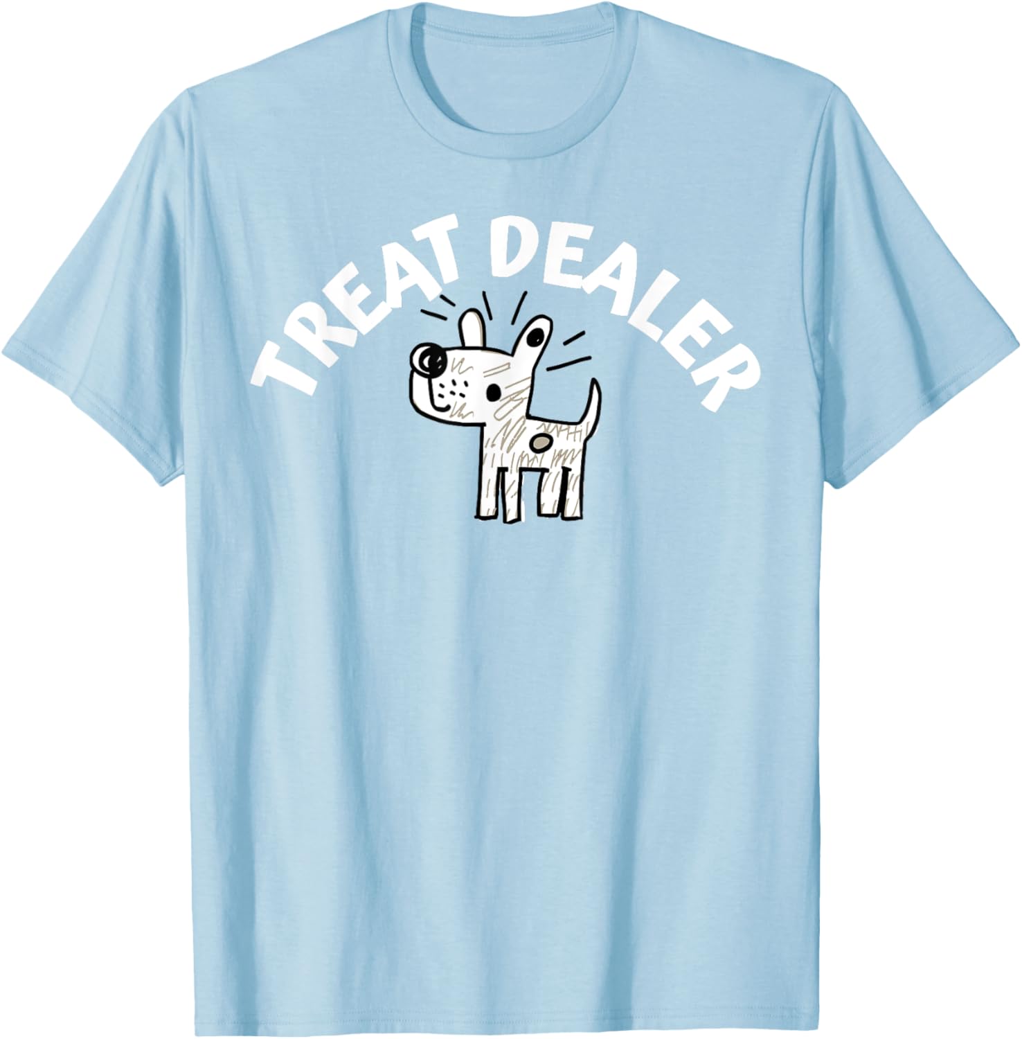 Funny Dog Treat Dealer T-Shirt for Dog Lovers and Owners - 4