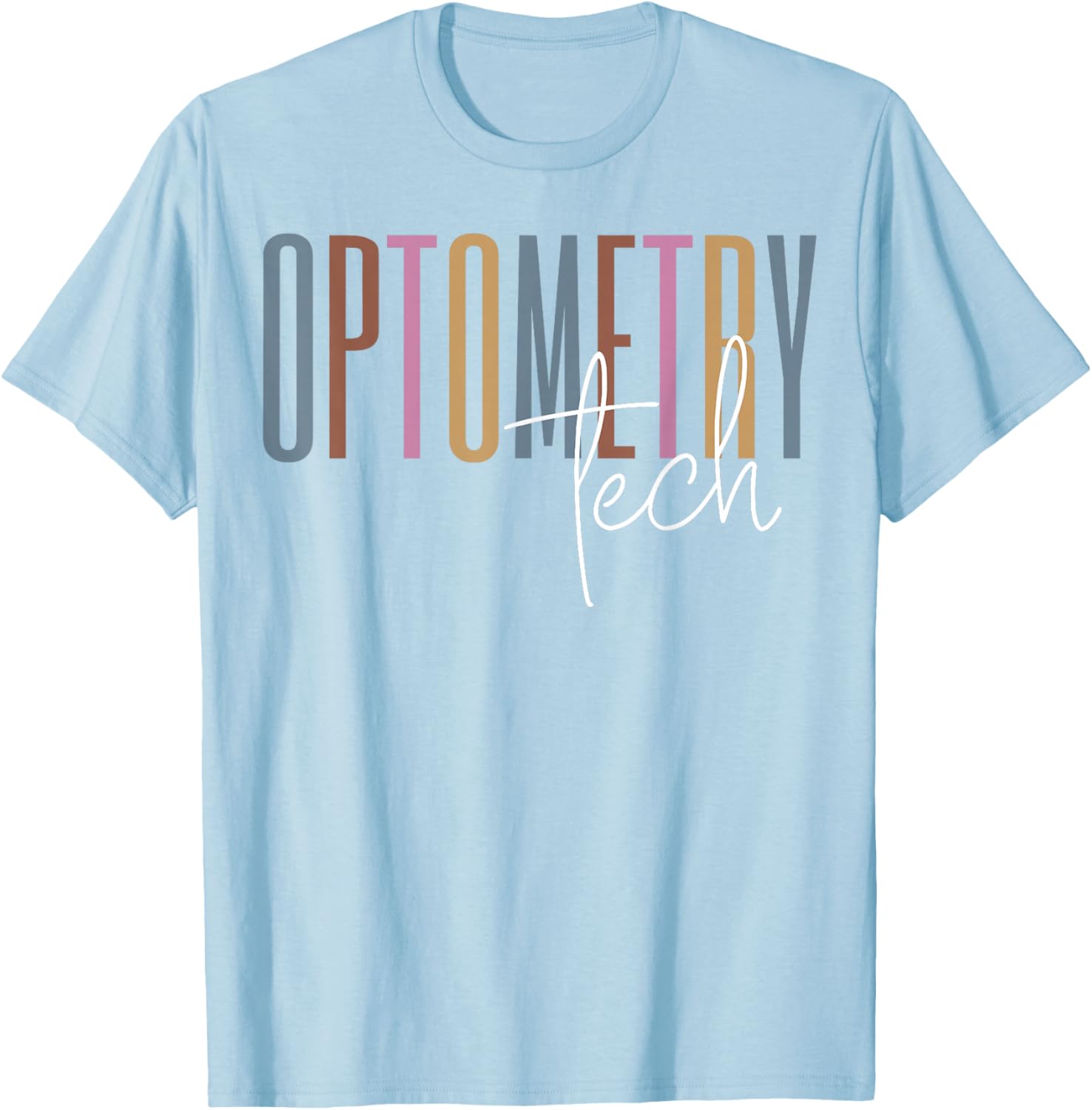 Retro Optometry Tech T-Shirt for Optometrists and Ophthalmologists - 9
