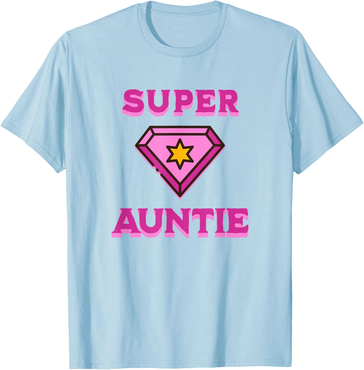 Funny Super Auntie T-Shirt for Mother's Day Gift - Cute and Comfy Apparel - 9