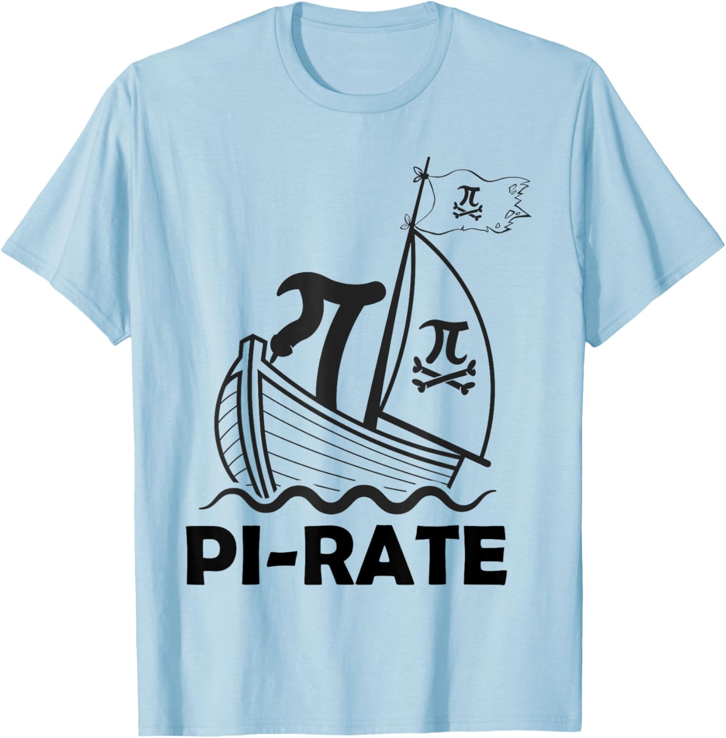 Funny Pirate Math Teacher Pi Day T-Shirt for Math Lovers and Teachers - 11