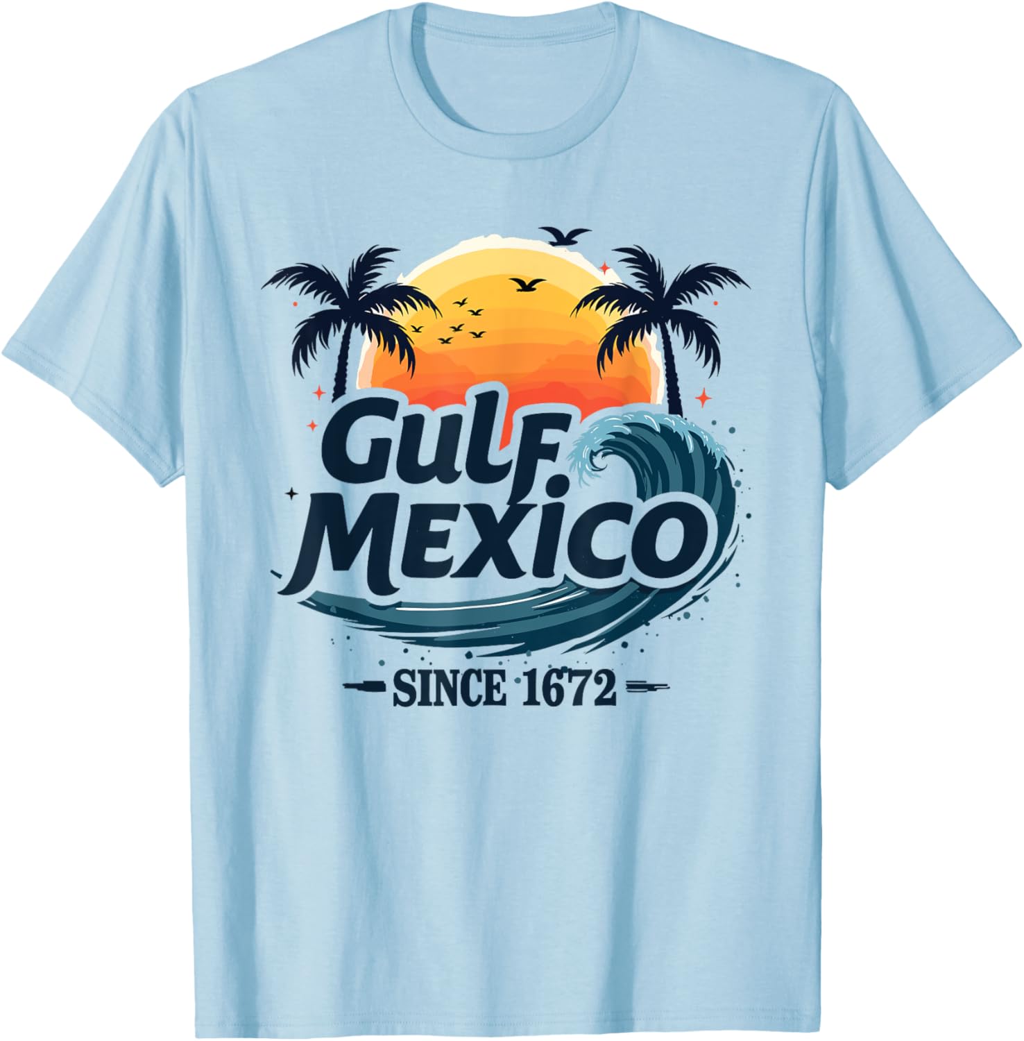 Gulf of Mexico Forever Chill T-Shirt for Comfortable Beach Vibes - 2