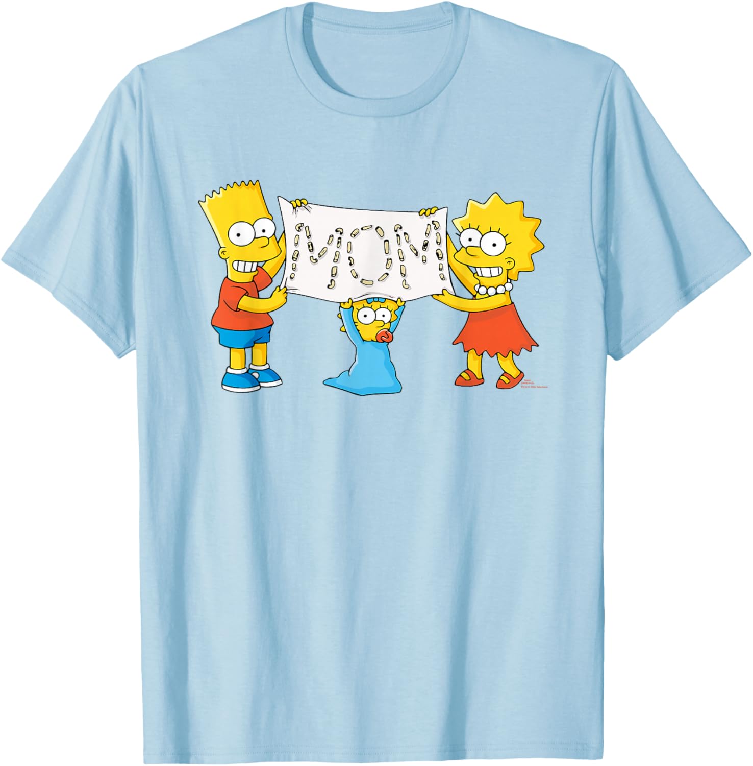 The Simpsons Macaroni Art T-Shirt Perfect Mother's Day Birthday Gift - 23