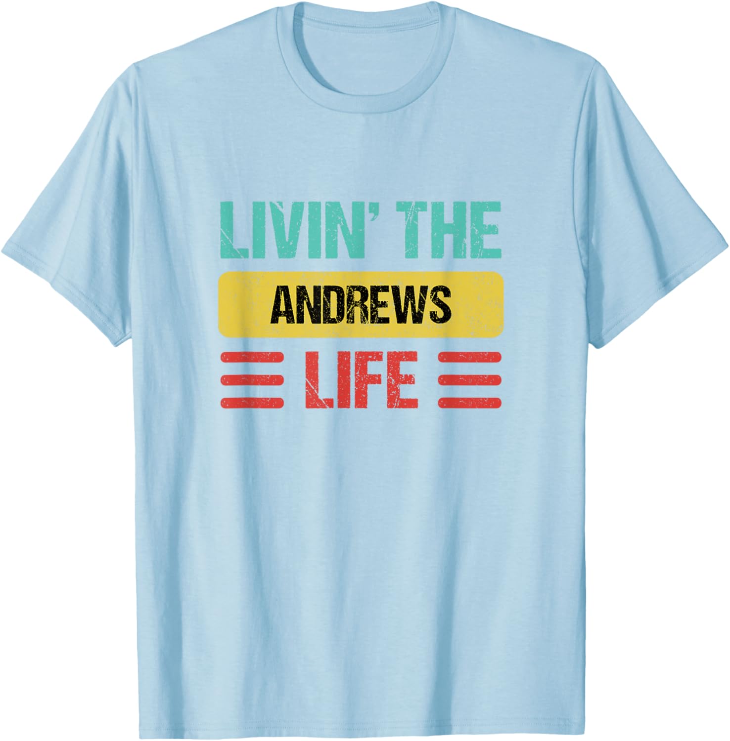 Personalized Andrews Name T-Shirt for Cool Casual Style and Fun - 18