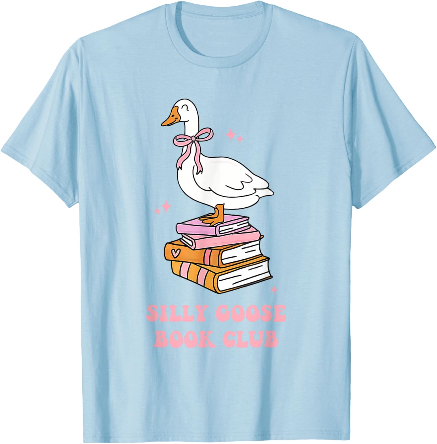 Silly Goose Book Club Funny T-Shirt for Book Lovers and Readers - 14