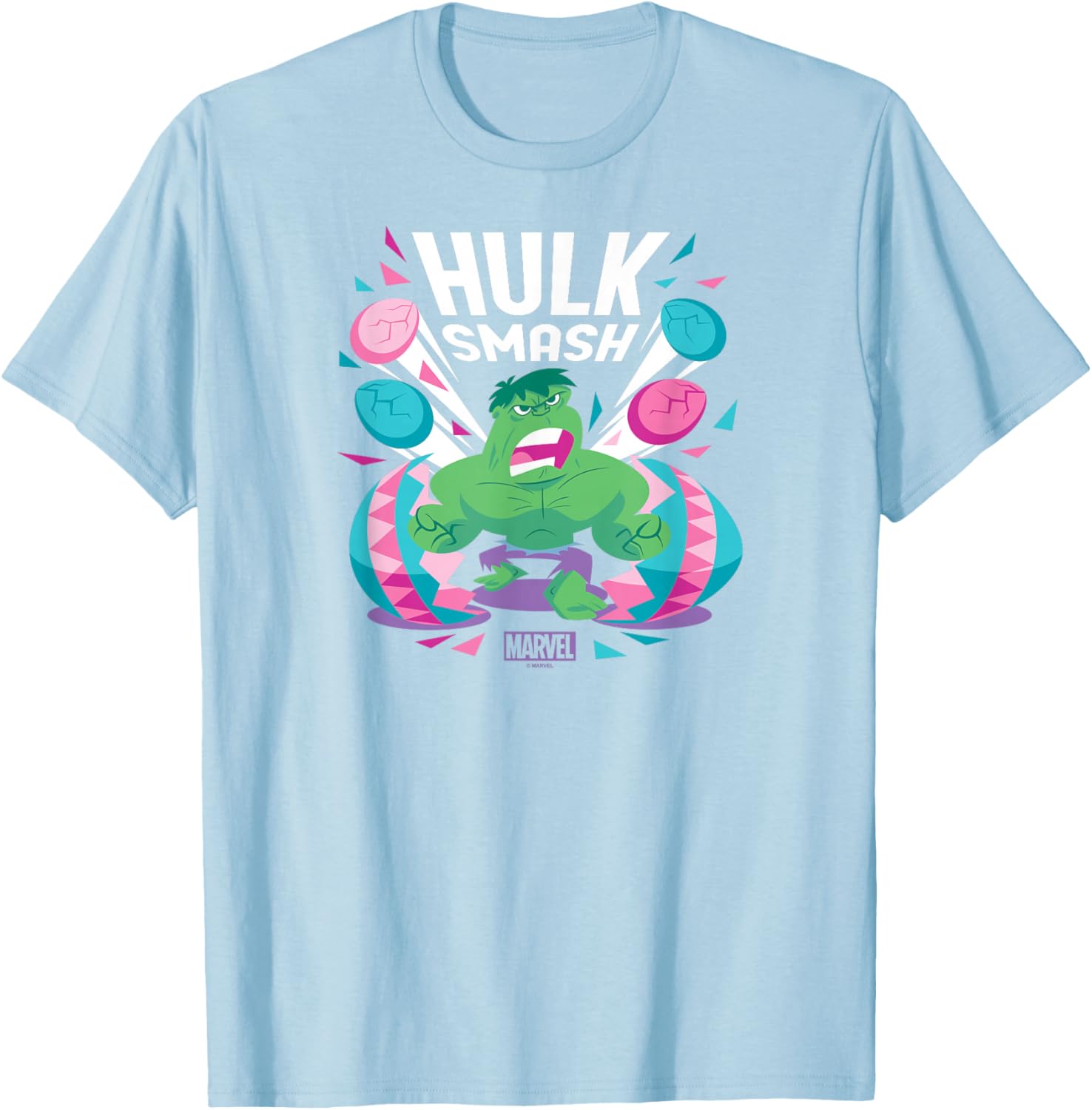 Marvel Hulk Smash Easter T-Shirt for Fun Holiday Celebrations - 3