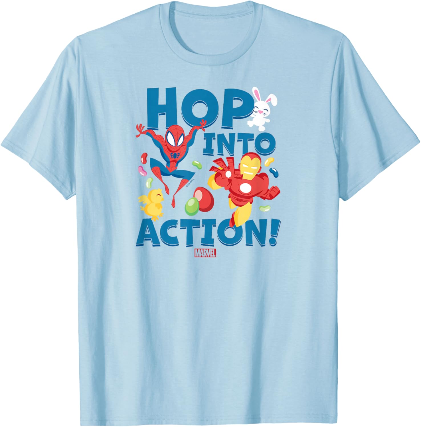 Marvel Hop Into Action Easter T-Shirt for Kids Fun and Stylish Apparel - 6