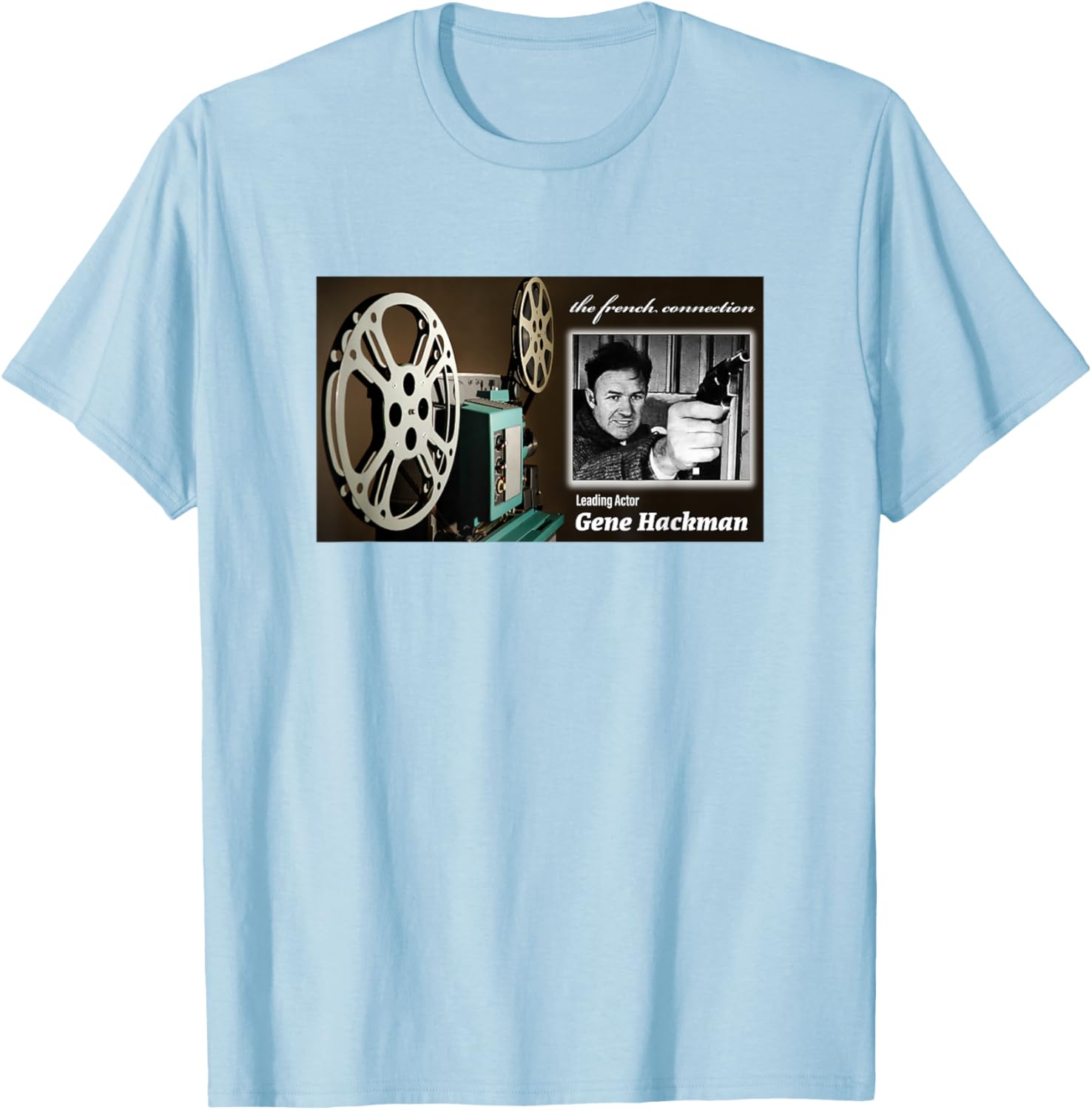 Gene Hackman T-Shirt for Fans Stylish Comfortable Clothing Shoewear - 25