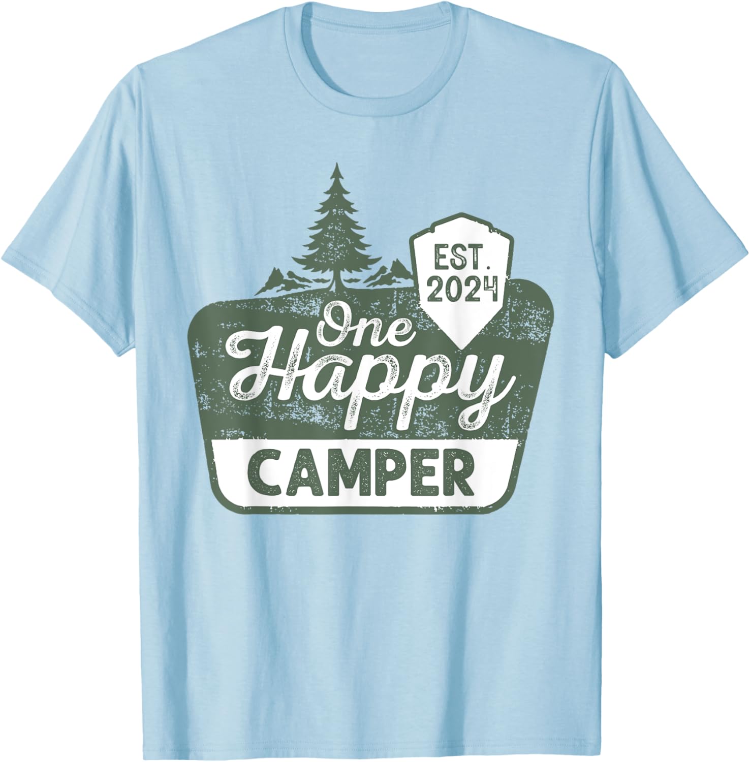One Happy Camper Matching Family Birthday T-Shirt for Fun Celebrations - 21