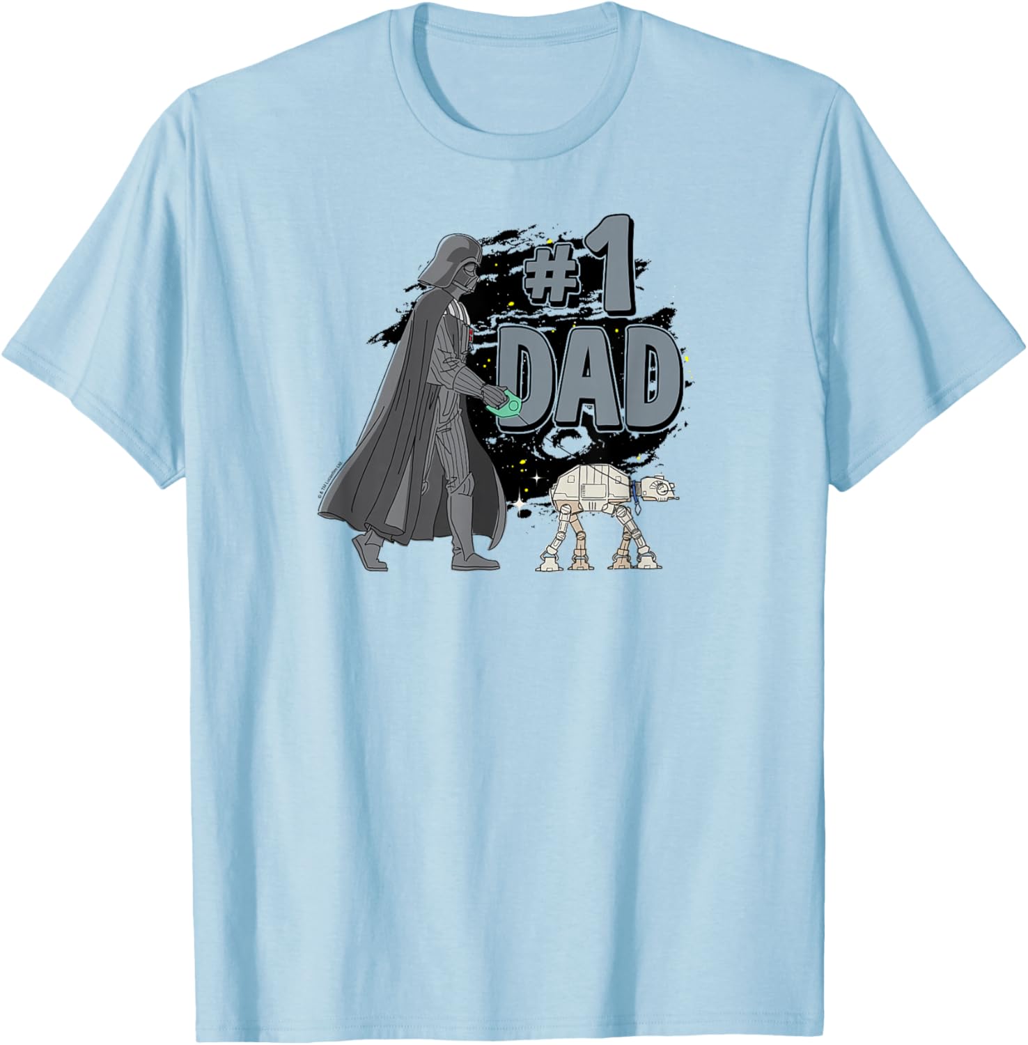 Star Wars Number One Dad Darth T-Shirt for Ultimate Fan Apparel - 1