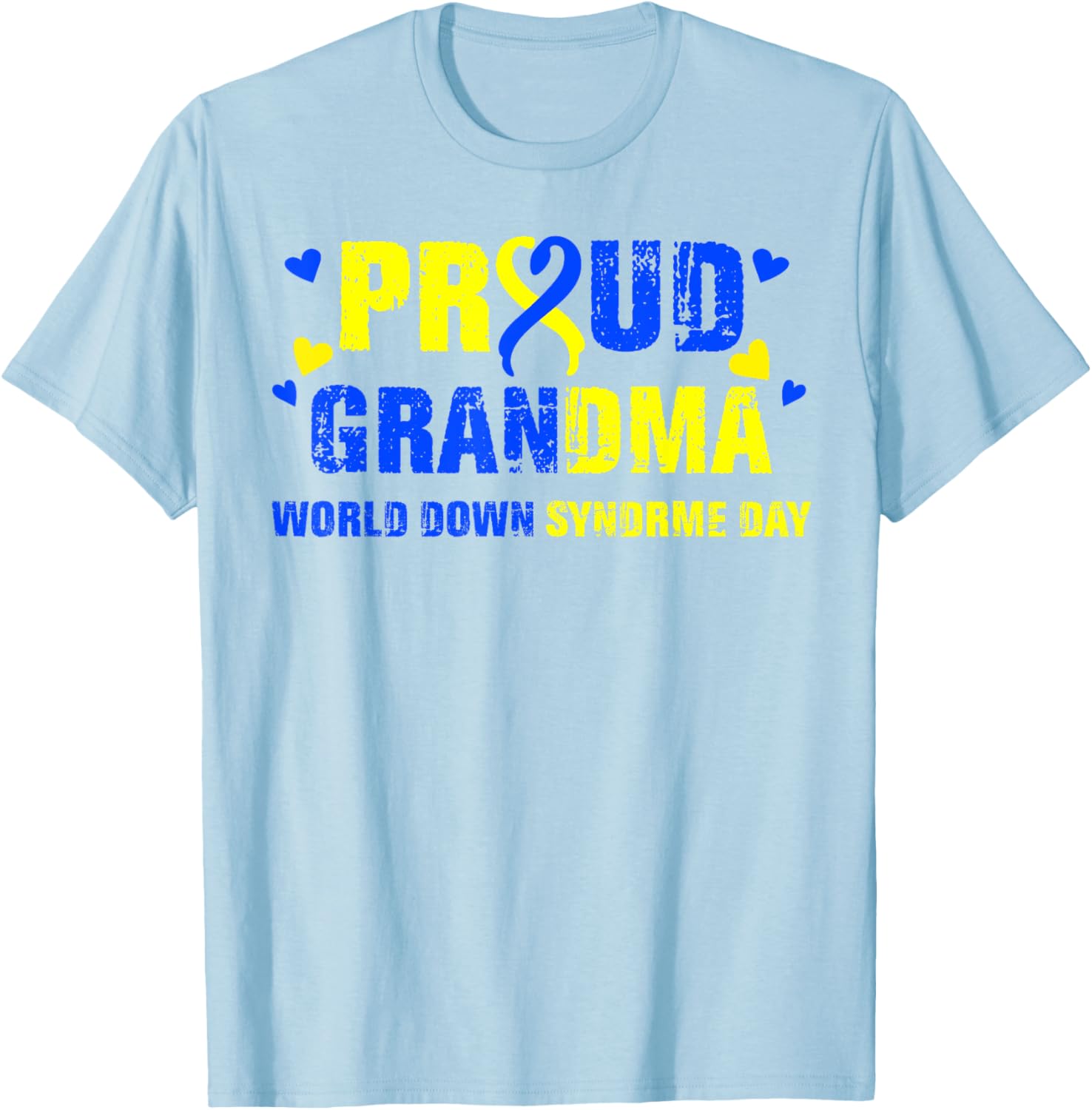 Down Syndrome Grandma Awareness T-Shirt for Proud Family Members - 18