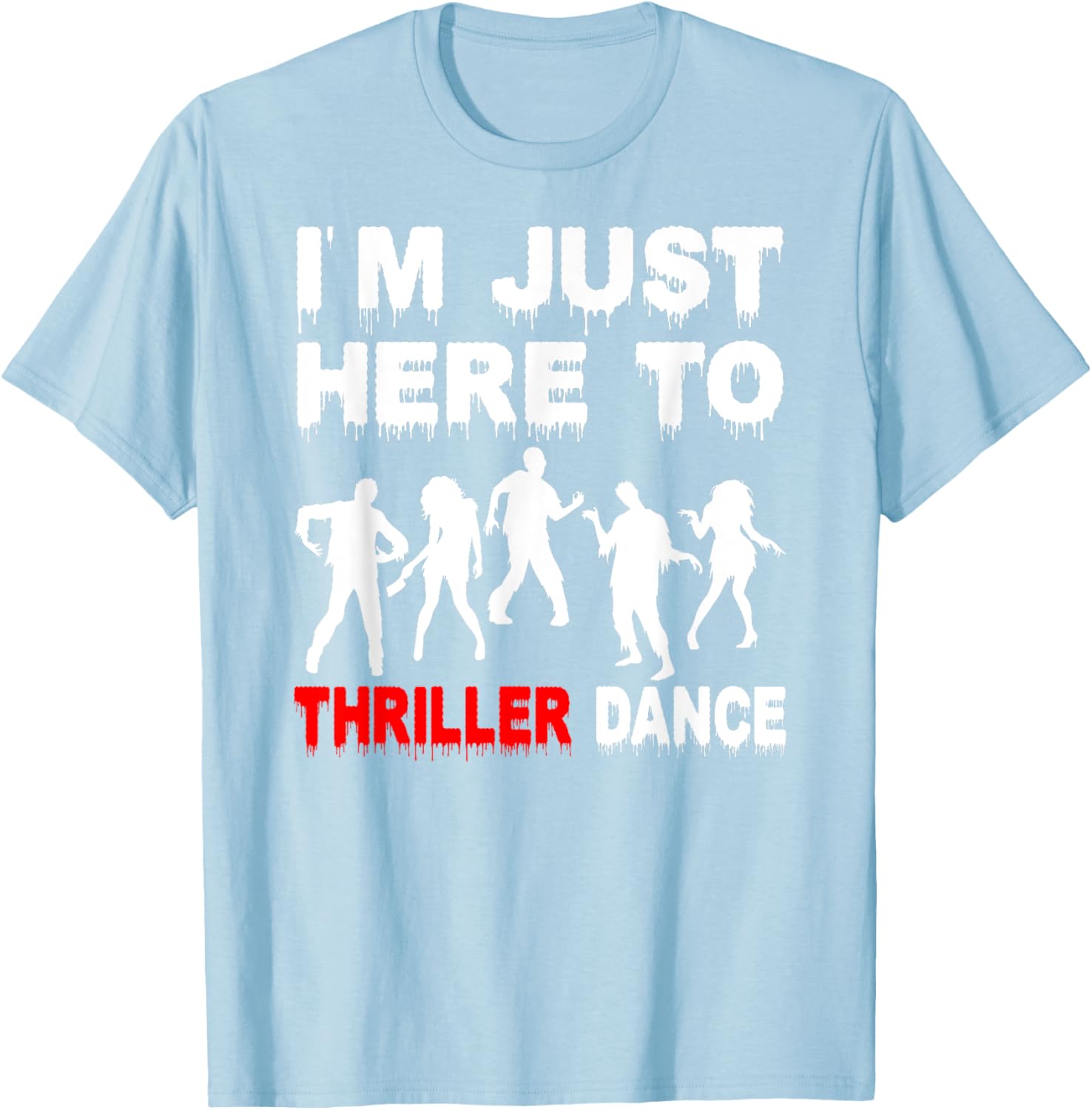 Funny Zombie Thriller Dance T-Shirt for Halloween Fun and Festivities - 5