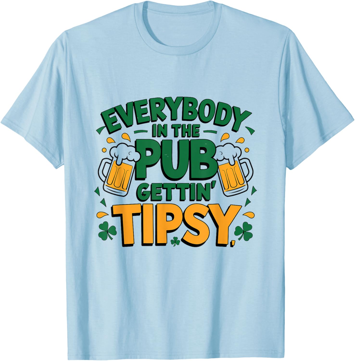Tipsy Irish St Patrick's Day T-Shirt for Fun Pub Celebrations - 3