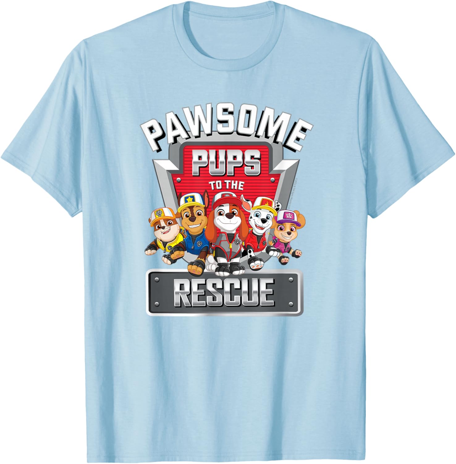 Paw Patrol Truck Pups Pawsome Pups Kids T-Shirt for Fun Adventures - 7