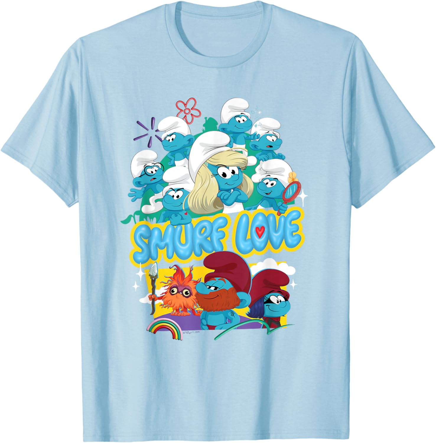 Smurfs Movie Smurf Love T-Shirt for Fun and Stylish Fans - 6