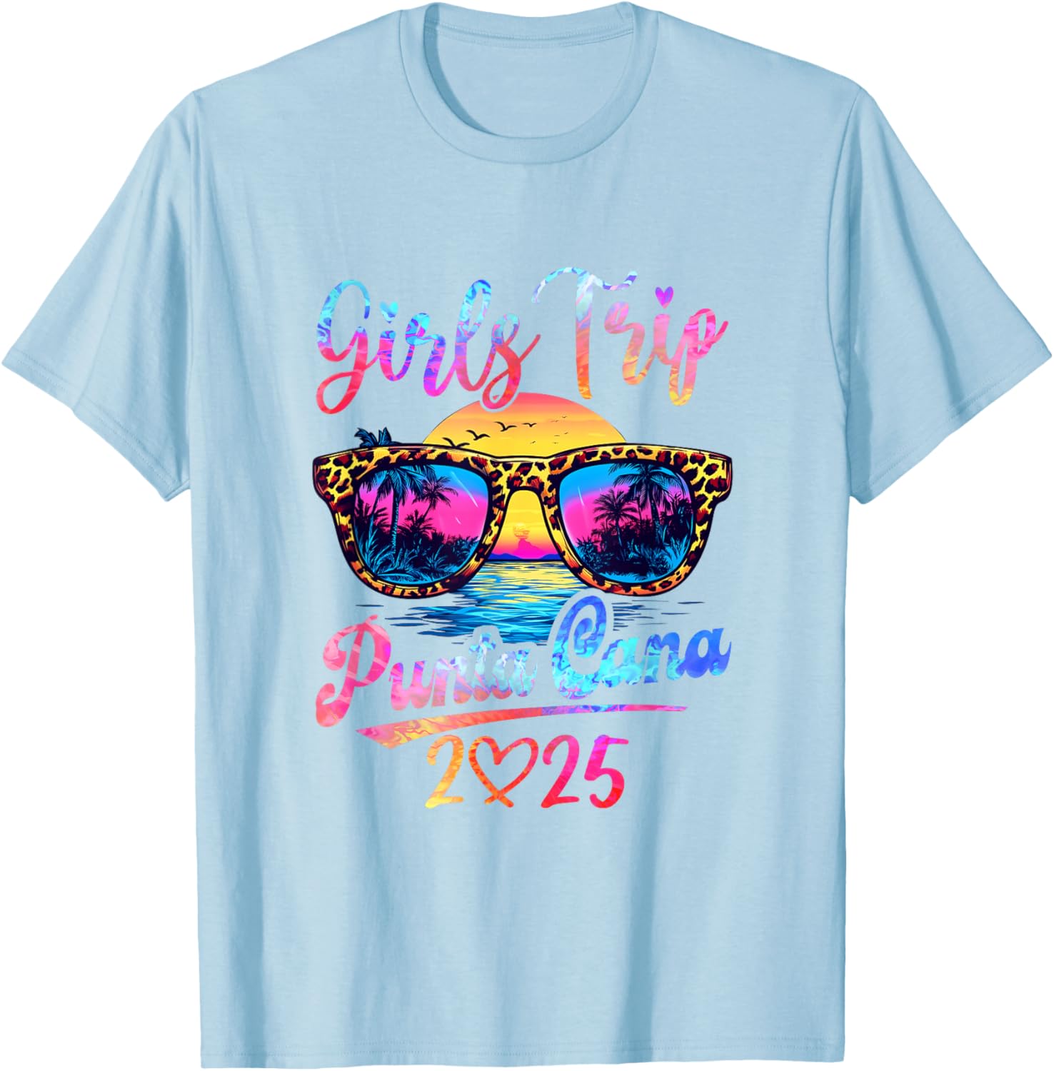 Girls Trip Punta Cana 2025 Matching T-Shirt for Women Summer Fun - 11