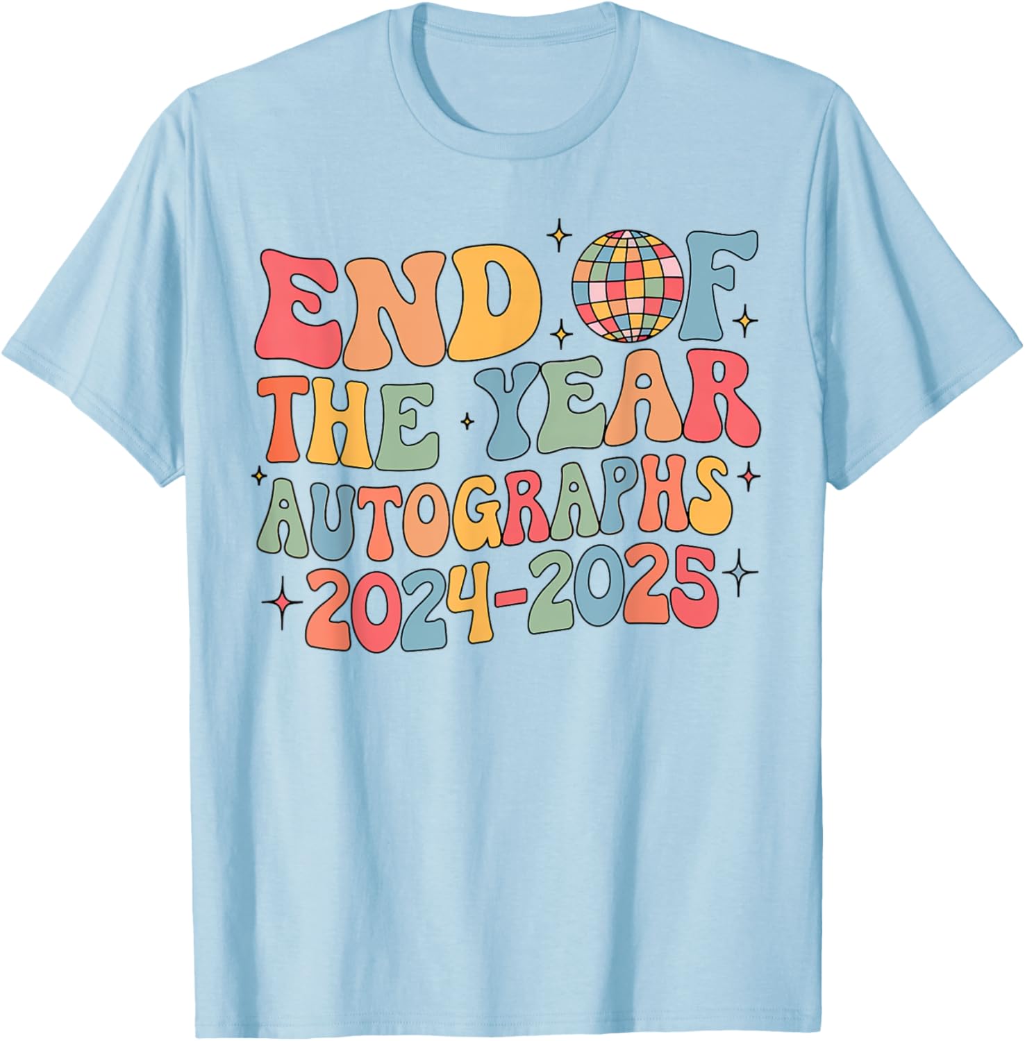 End of Year Autographs T-Shirt for Last Day of School 2024/2025 - 10
