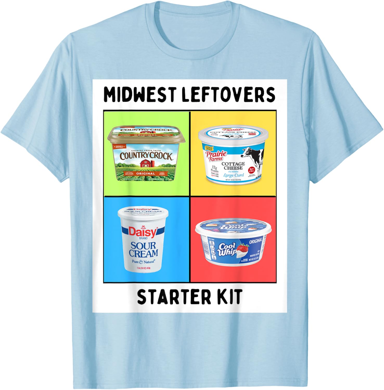 Midwest Leftovers Starter Kit T-Shirt for Fun & Casual Style - 3