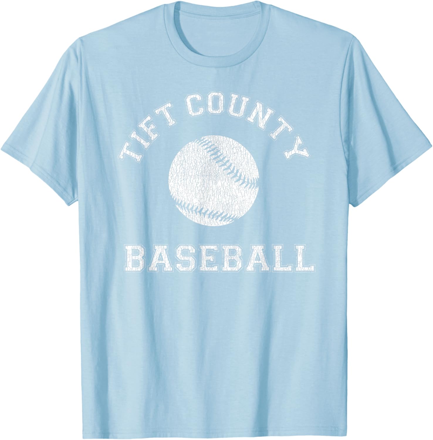 Tift County Baseball Distressed Retro Classic T-Shirt for Fans - 14