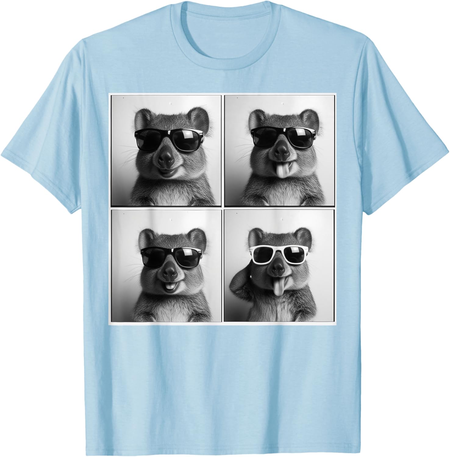 Quokka Photo Booth Funny Birthday T-Shirt for Men and Women - 11
