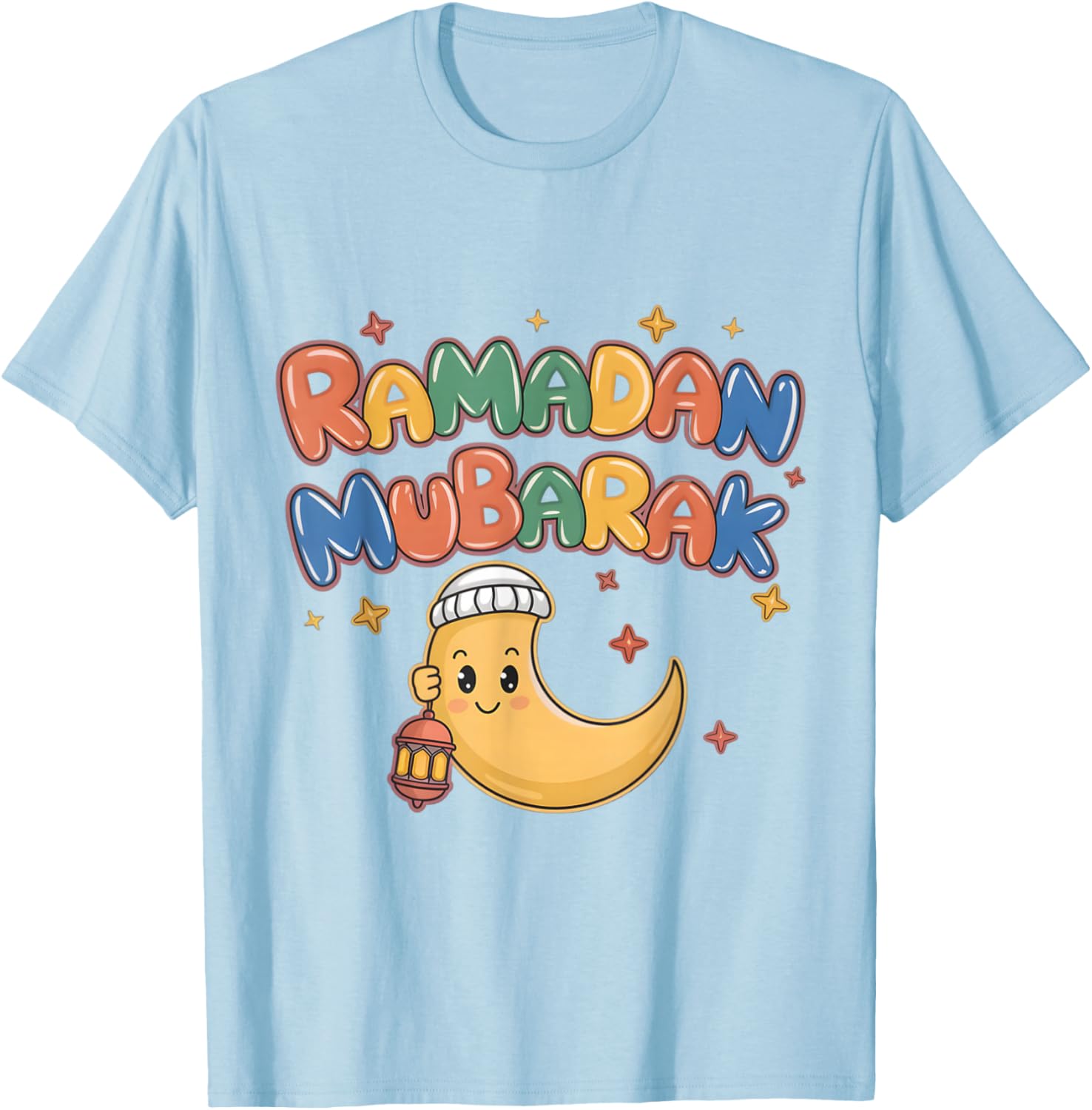 Kids Ramadan Mubarak T-Shirt for Boys Stylish Youth Apparel - 9