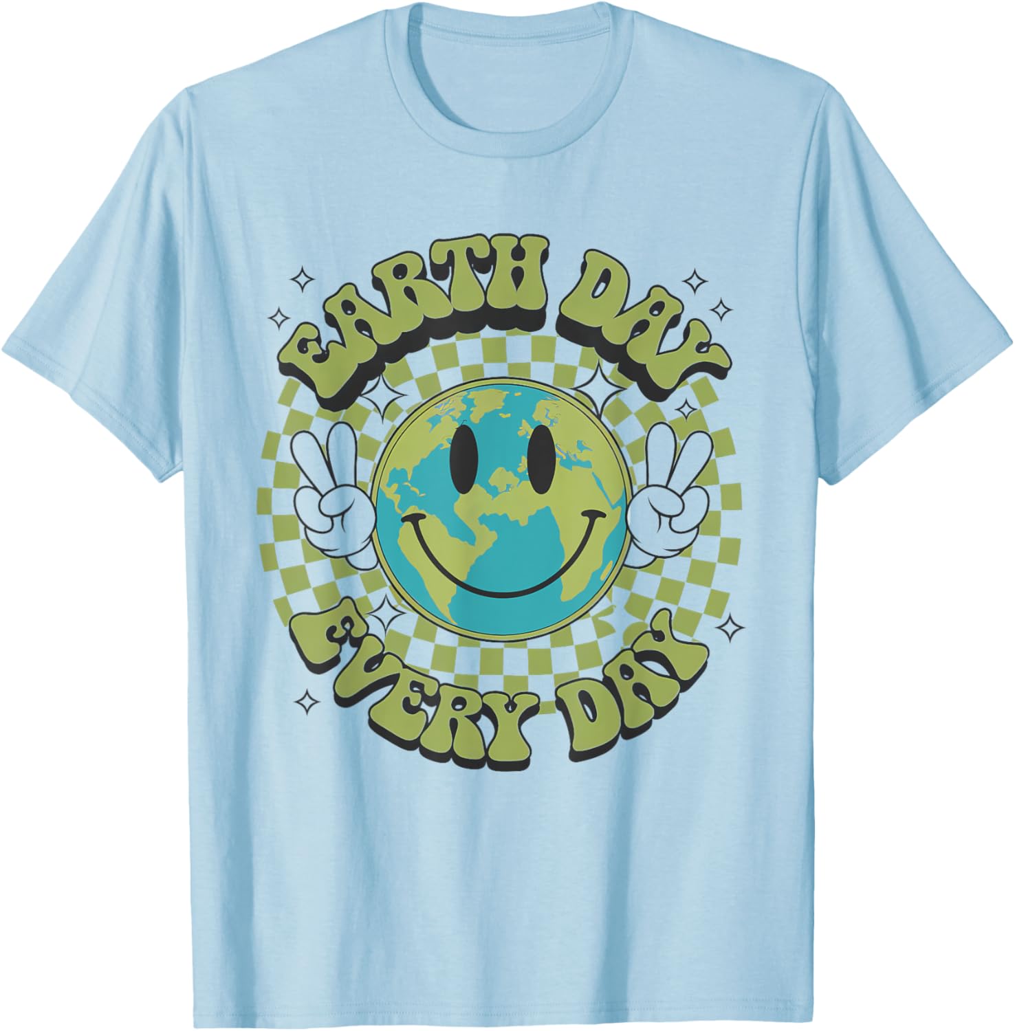 Funny Earth Day Everyday Hippie Planet T-Shirt for Men and Women - 26