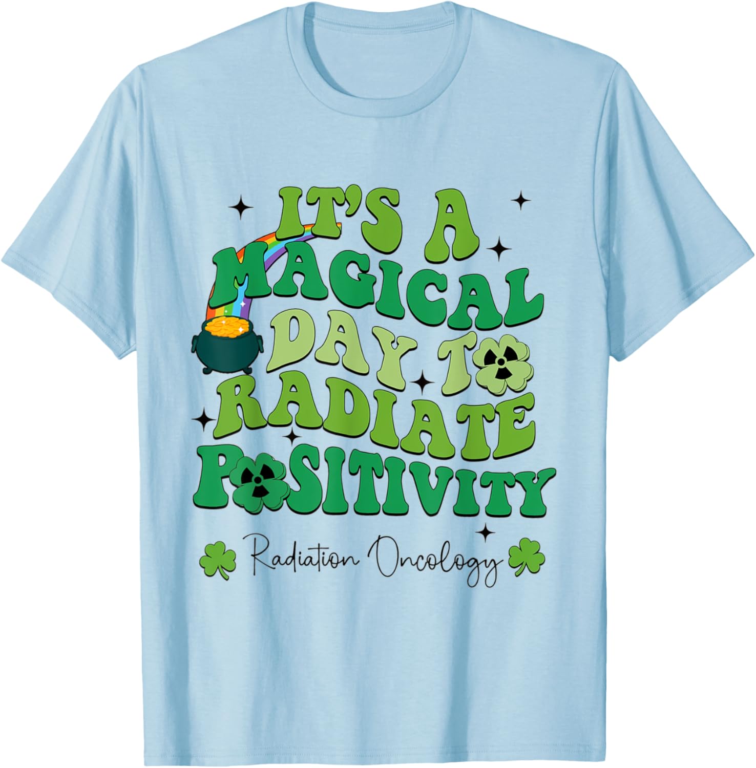 Radiate Positivity with Our Magical St Patricks Radiation Oncology T-Shirt - 7