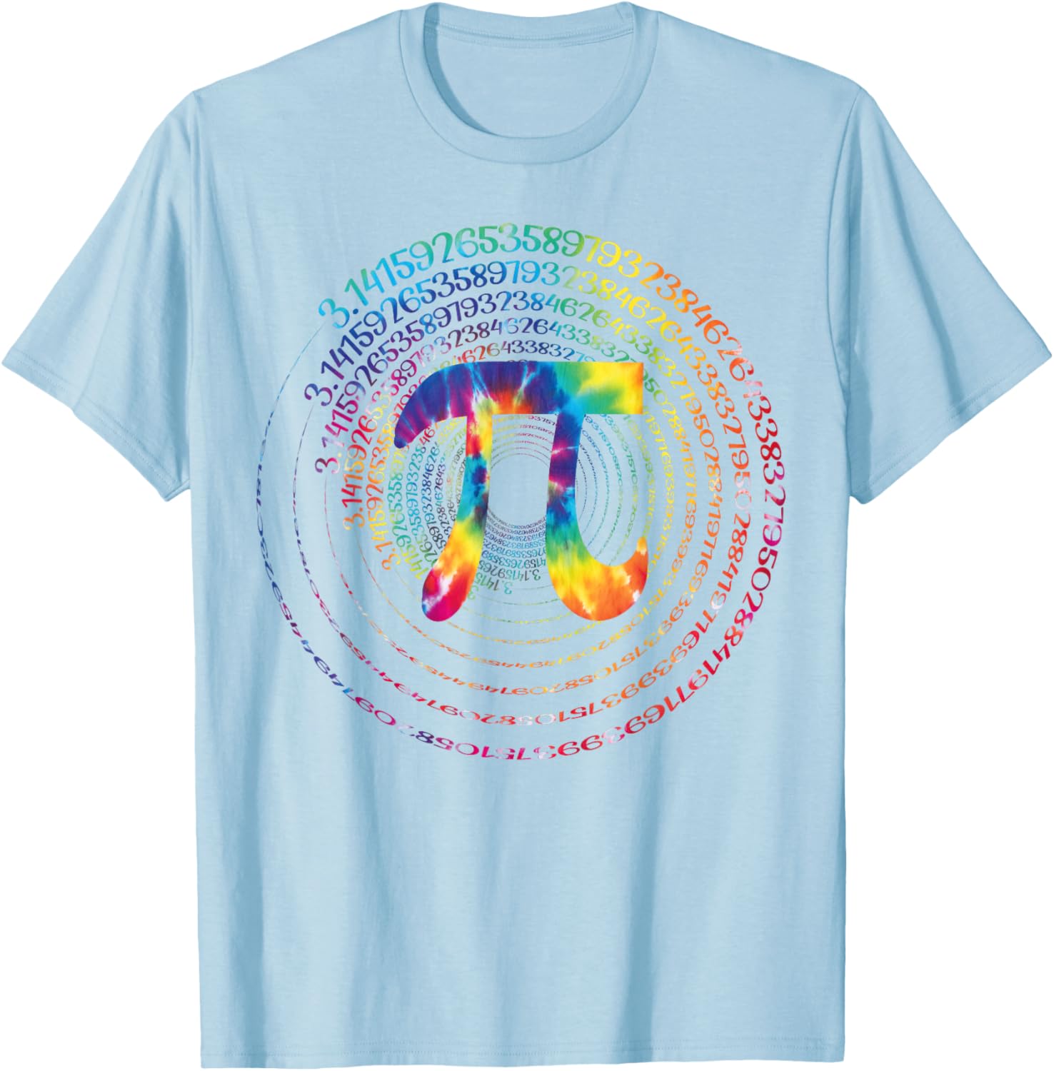 Funny Pi Day Tie Dye T-Shirt - Celebrate Math with 3.14 Style! - 8