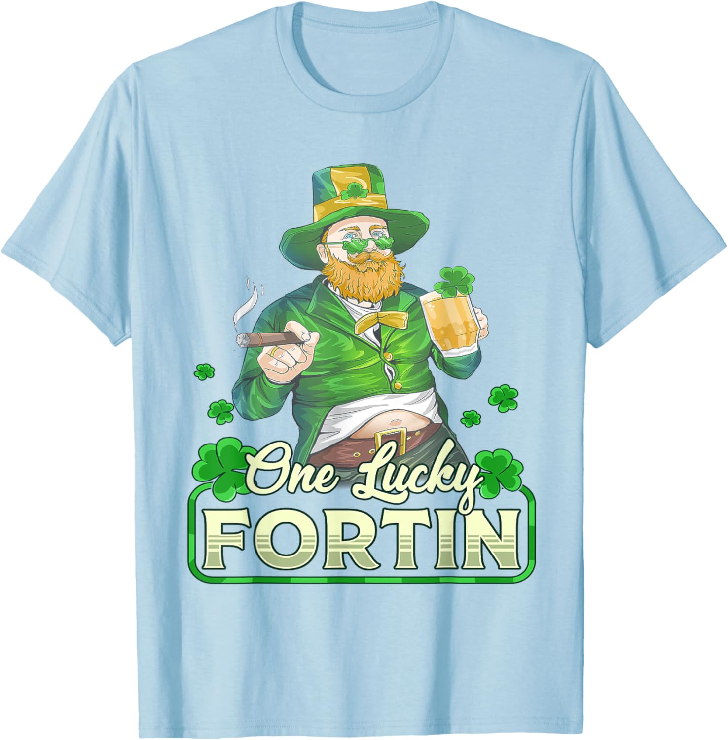 One Lucky Fortin St. Patrick's Day T-Shirt for the Whole Family - 12