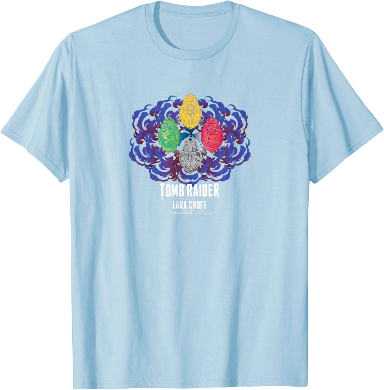 Tomb Raider Lara Croft Emblems T-Shirt for Gamers and Fans - 4