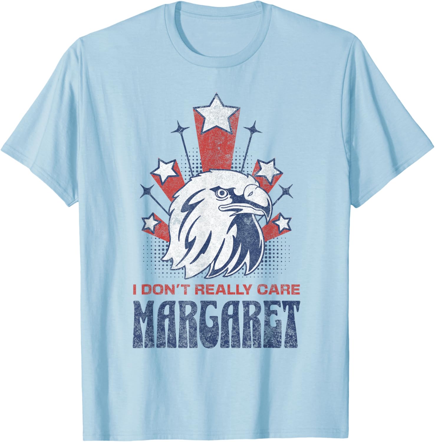 JD Vance Supporter T-Shirt I Don't Really Care Casual Graphic Tee - 2