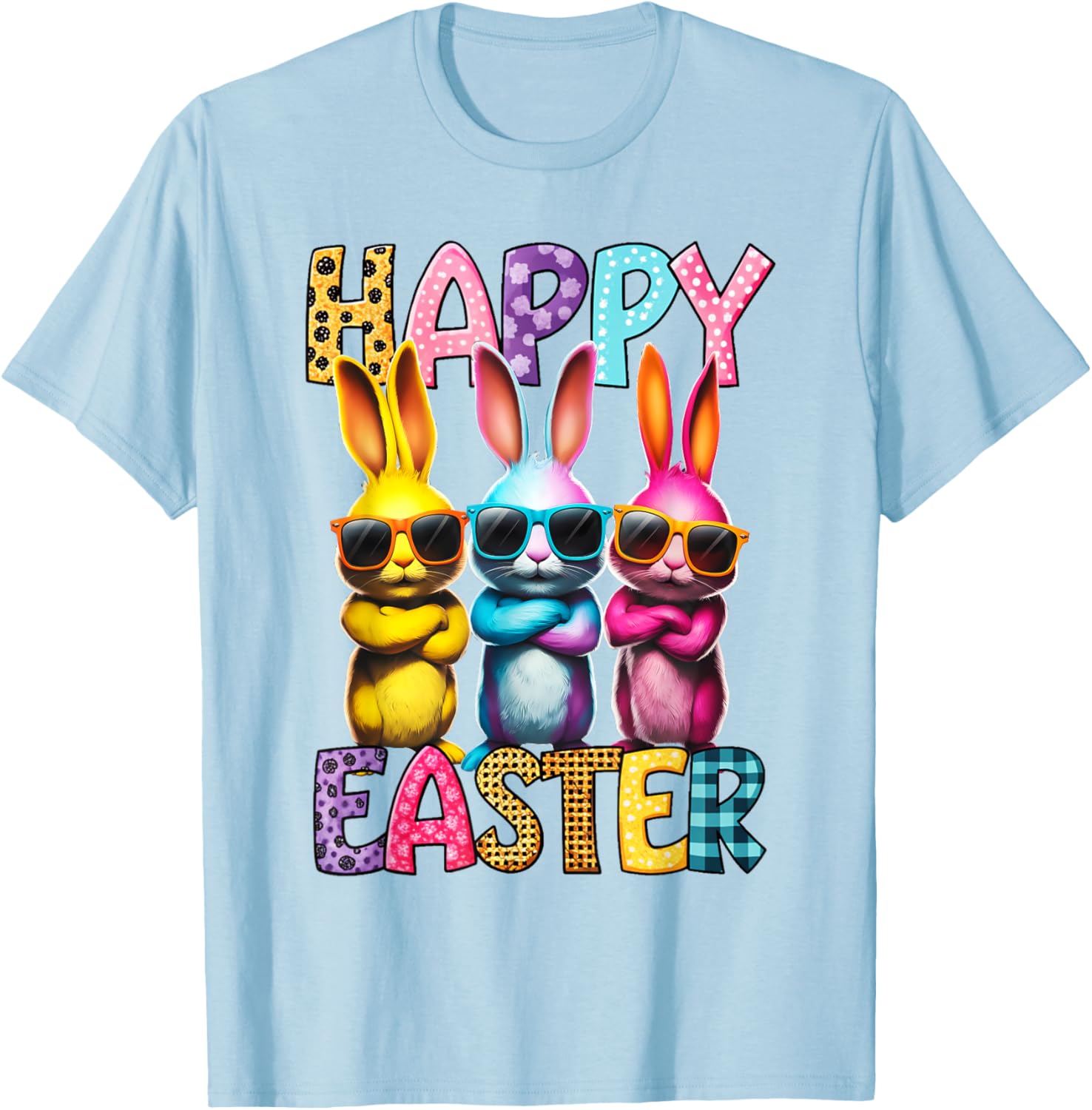 Funny Easter Bunny T-Shirt for Kids and Adults - Happy Easter Tees - 6