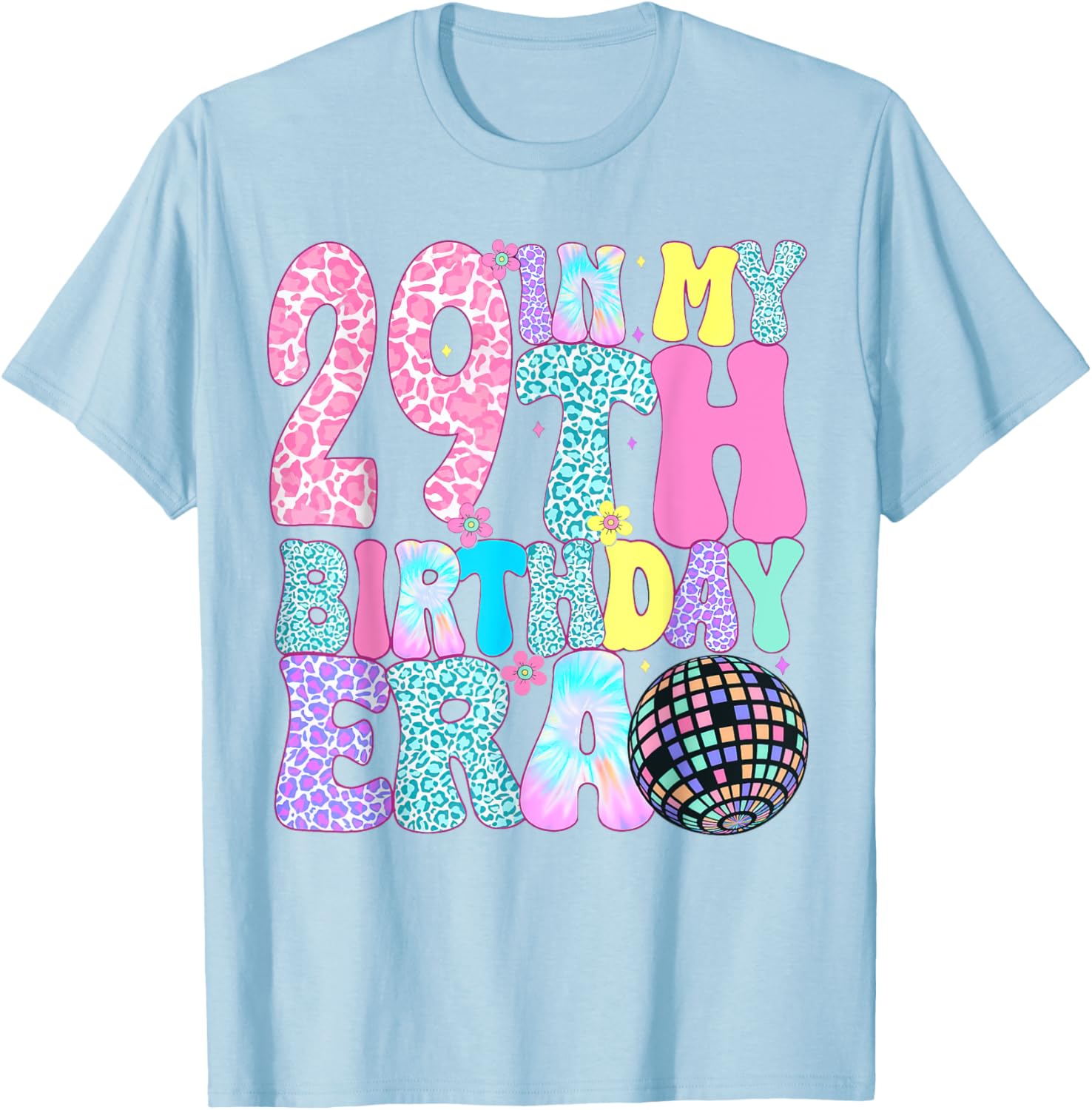 In My 29th Birthday Era T-Shirt for 29 Year Old Birthday Girl 1996 - 2