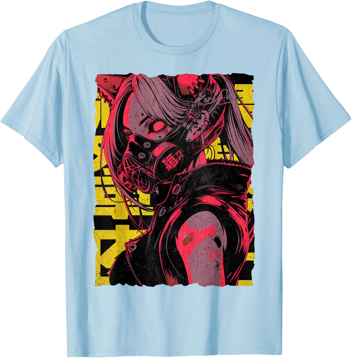 Japanese Cyberpunk Y2K Techwear Anime T-Shirt for Streetwear Lovers - 10