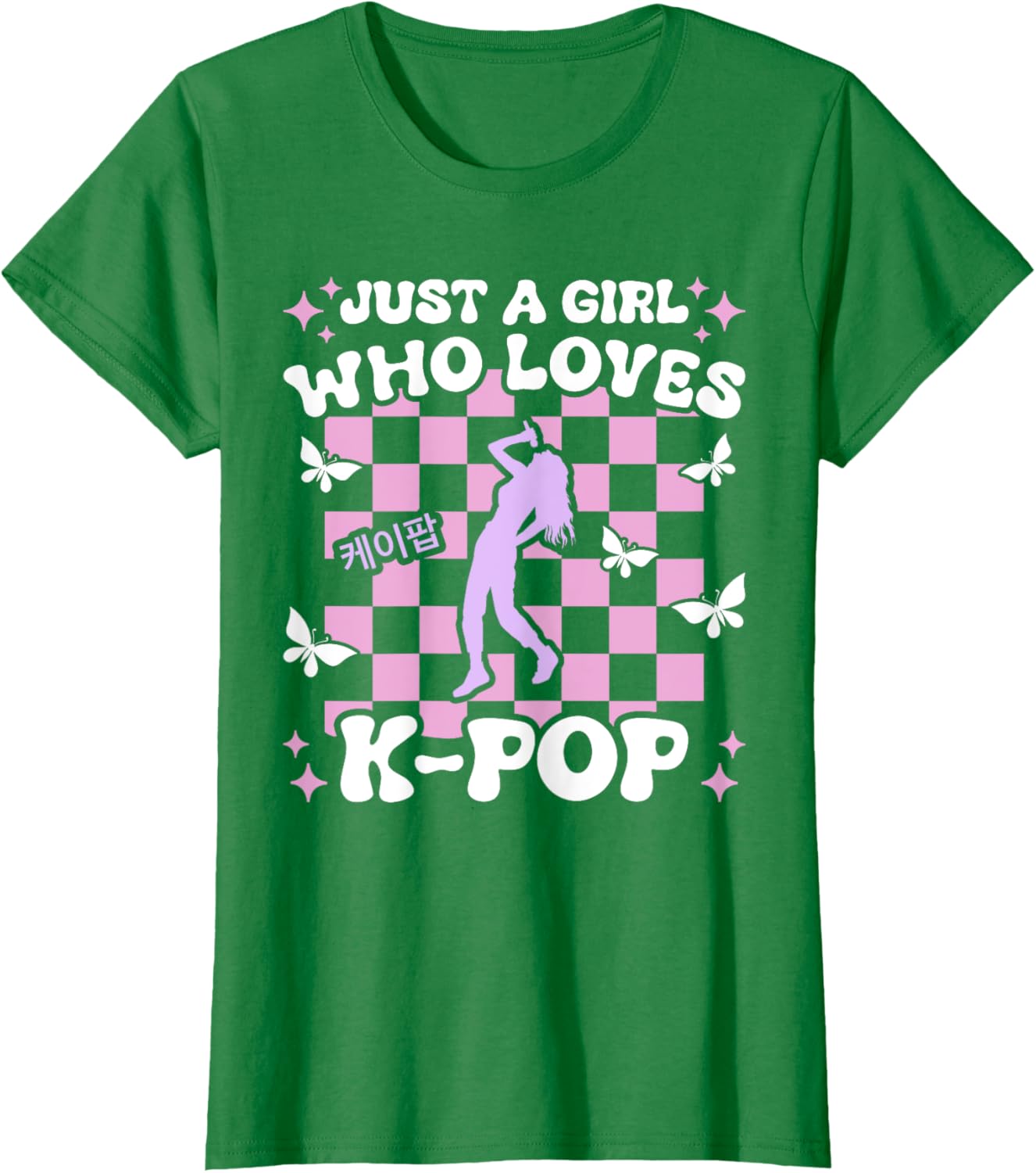 Just A Girl Who Loves K-Pop Girls Cute Teen K-Pop T-Shirt for Kids - 18