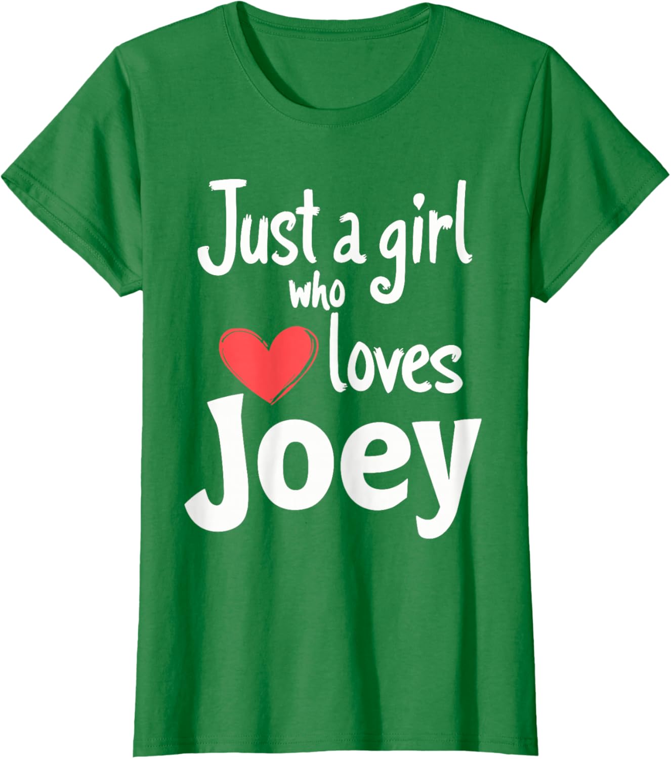Just A Girl Who Loves Joey T-Shirt Cute and Stylish Apparel for Fans - 19