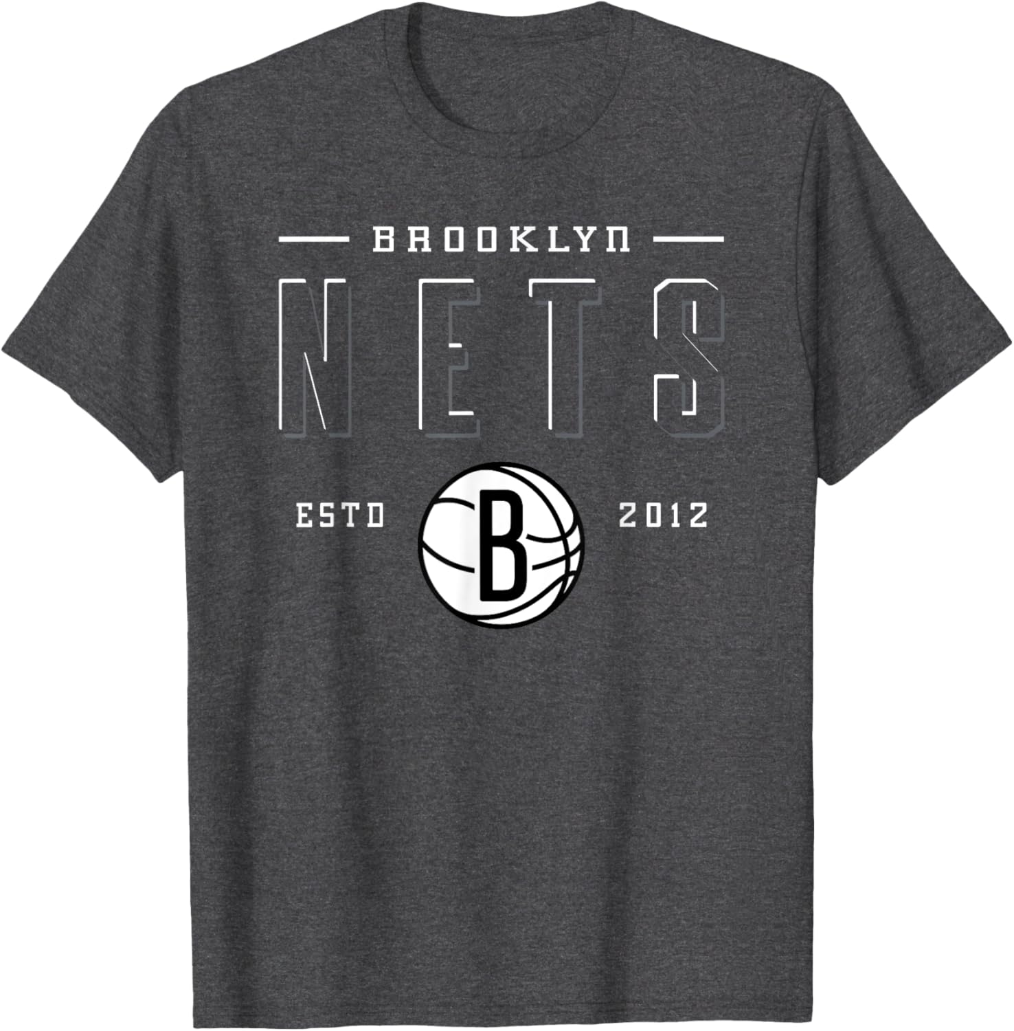 NBA Brooklyn Nets Negative Space T-Shirt for Fans and Athletes - 1