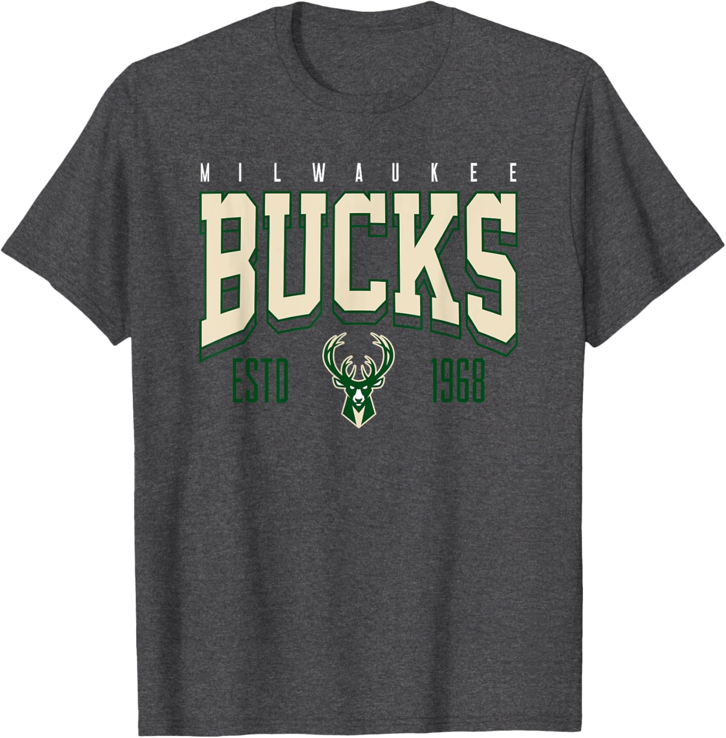 Milwaukee Bucks NBA Official Battle Tested T-Shirt for Fans and Players - 3