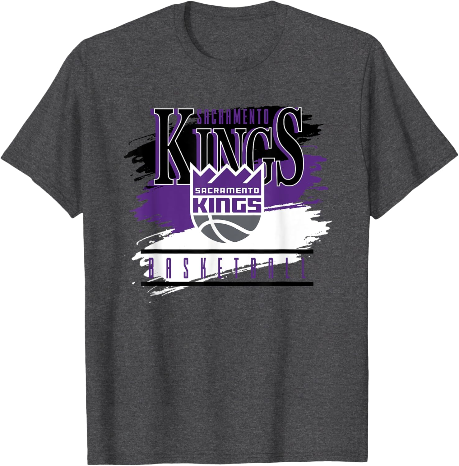 NBA Sacramento Kings Spilled Paint T-Shirt for True Fans and Fashionistas - 1