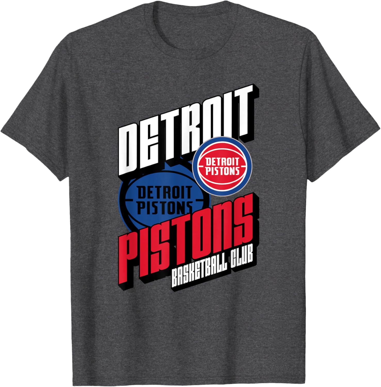 NBA Detroit Pistons Skybox T-Shirt for Fans - Stylish Sports Apparel - 1